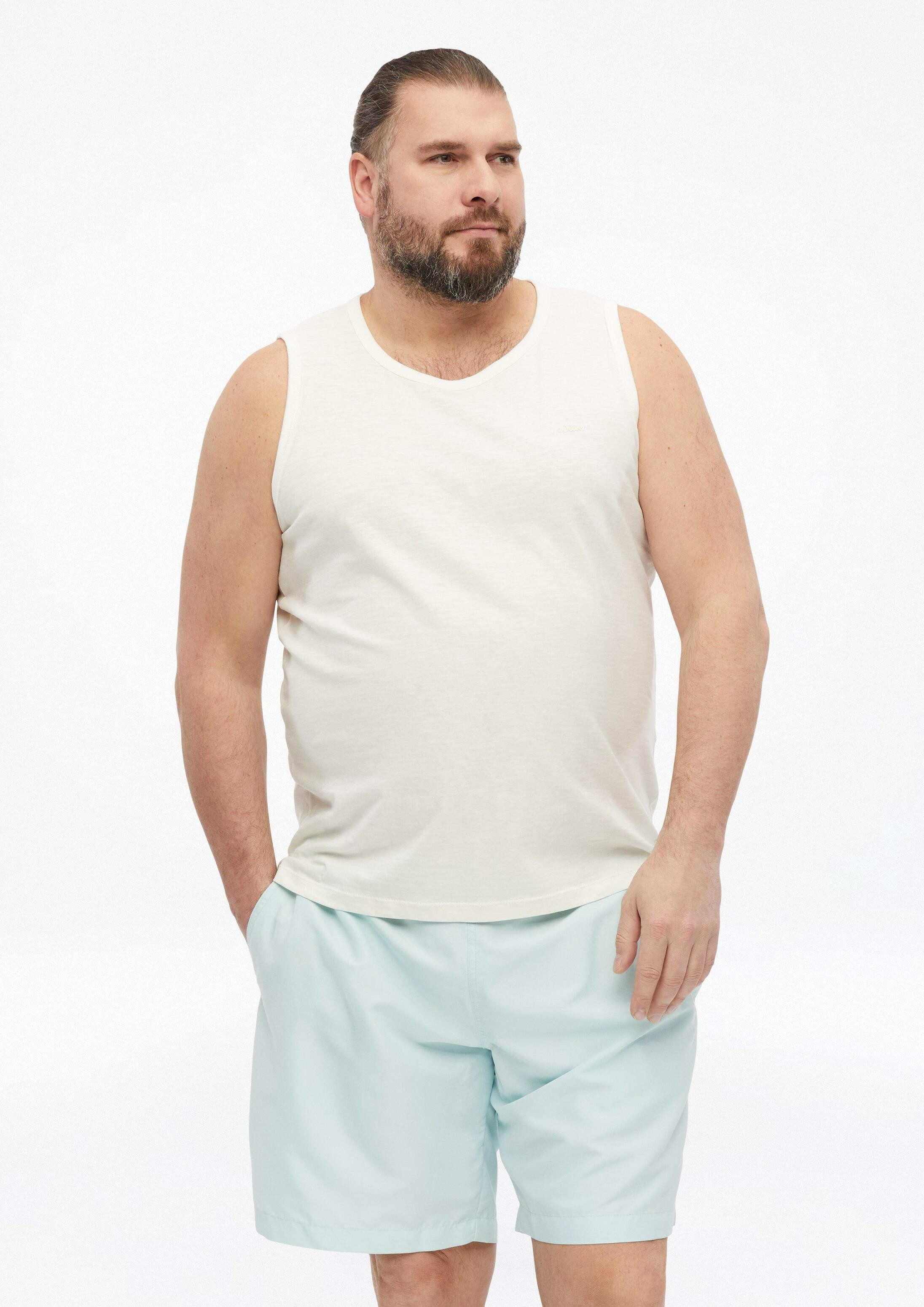 s.Oliver Badehose Badehose Badeshorts mit Eingrifftaschen