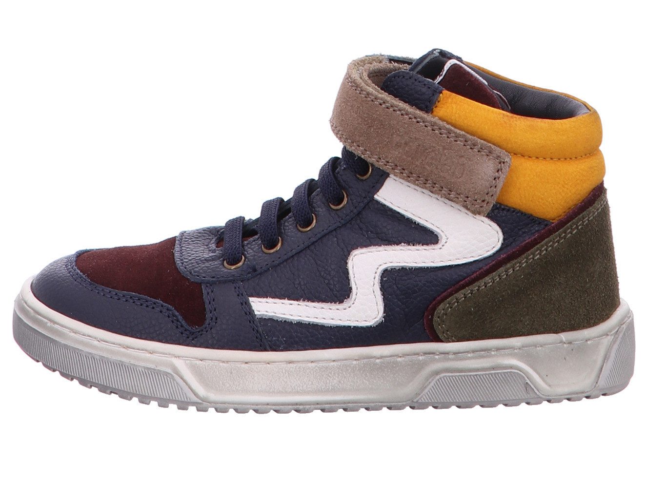 develab Boys Mid Ct Sneaker Lace+Vlcro Ankleboots