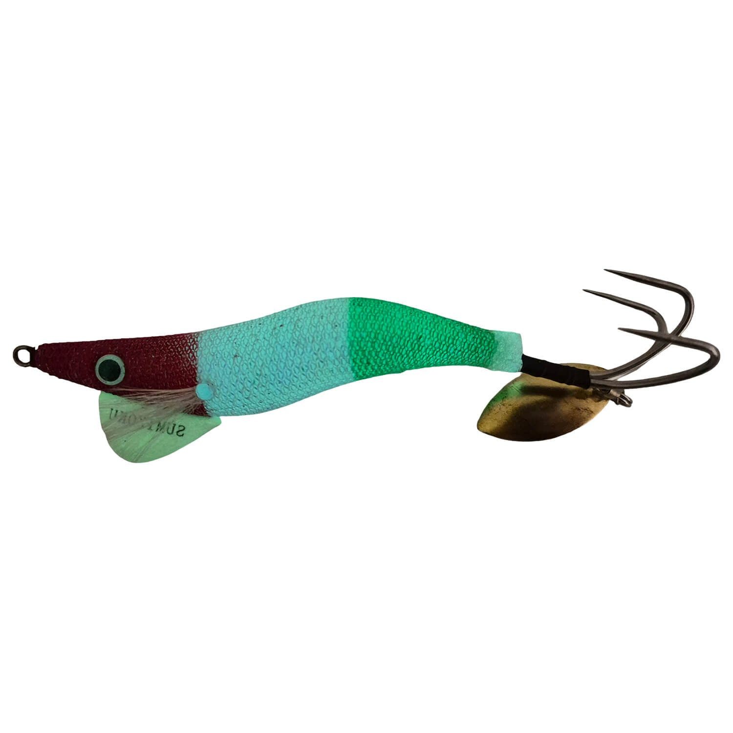 Harimitsu Kunstköder Harimitsu Sumizoku Tako Egi Oktopus Jig Köder, (Packung, 1-St)
