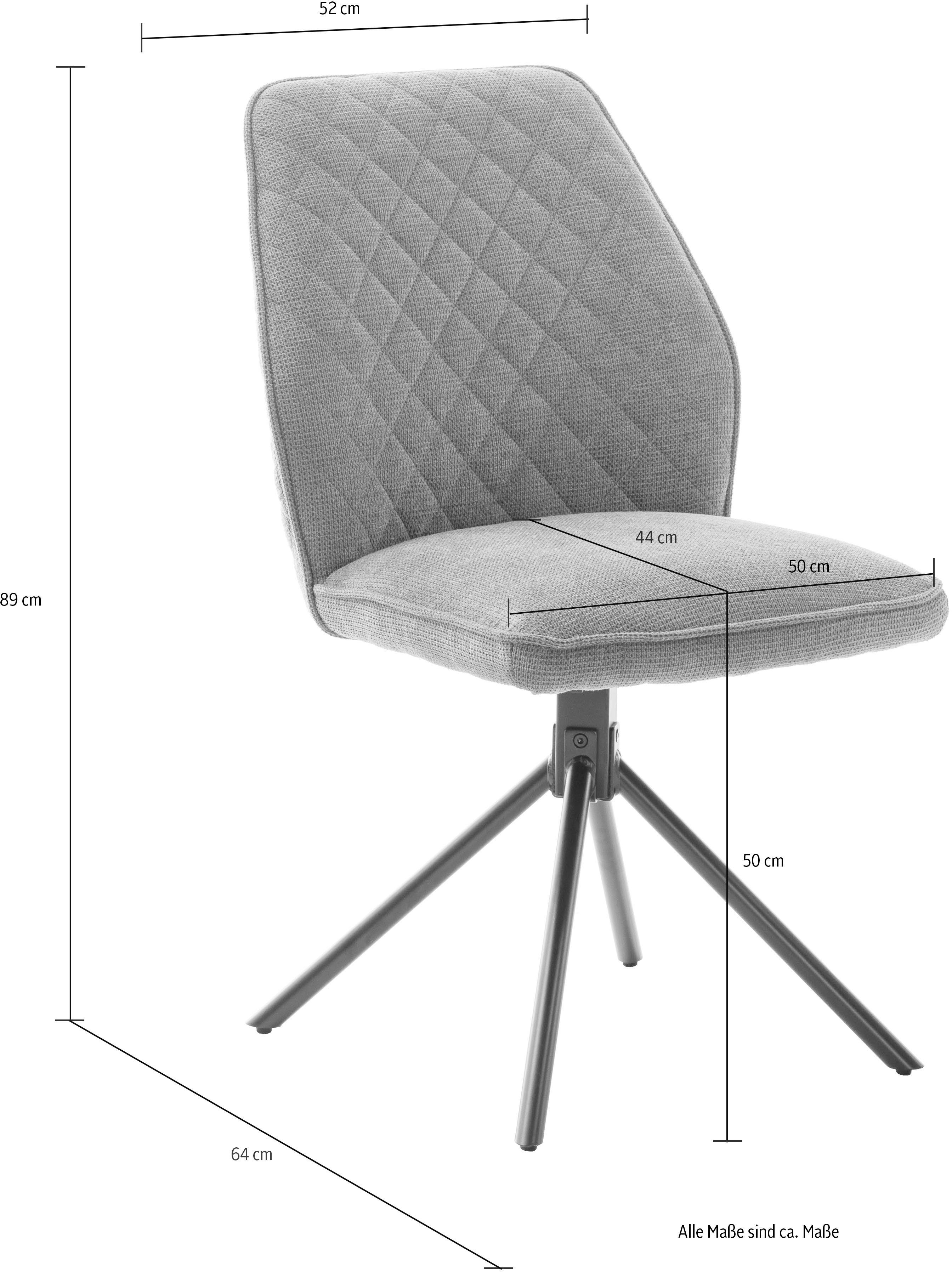 | Esszimmerstuhl MCA furniture ACANDI grau grau