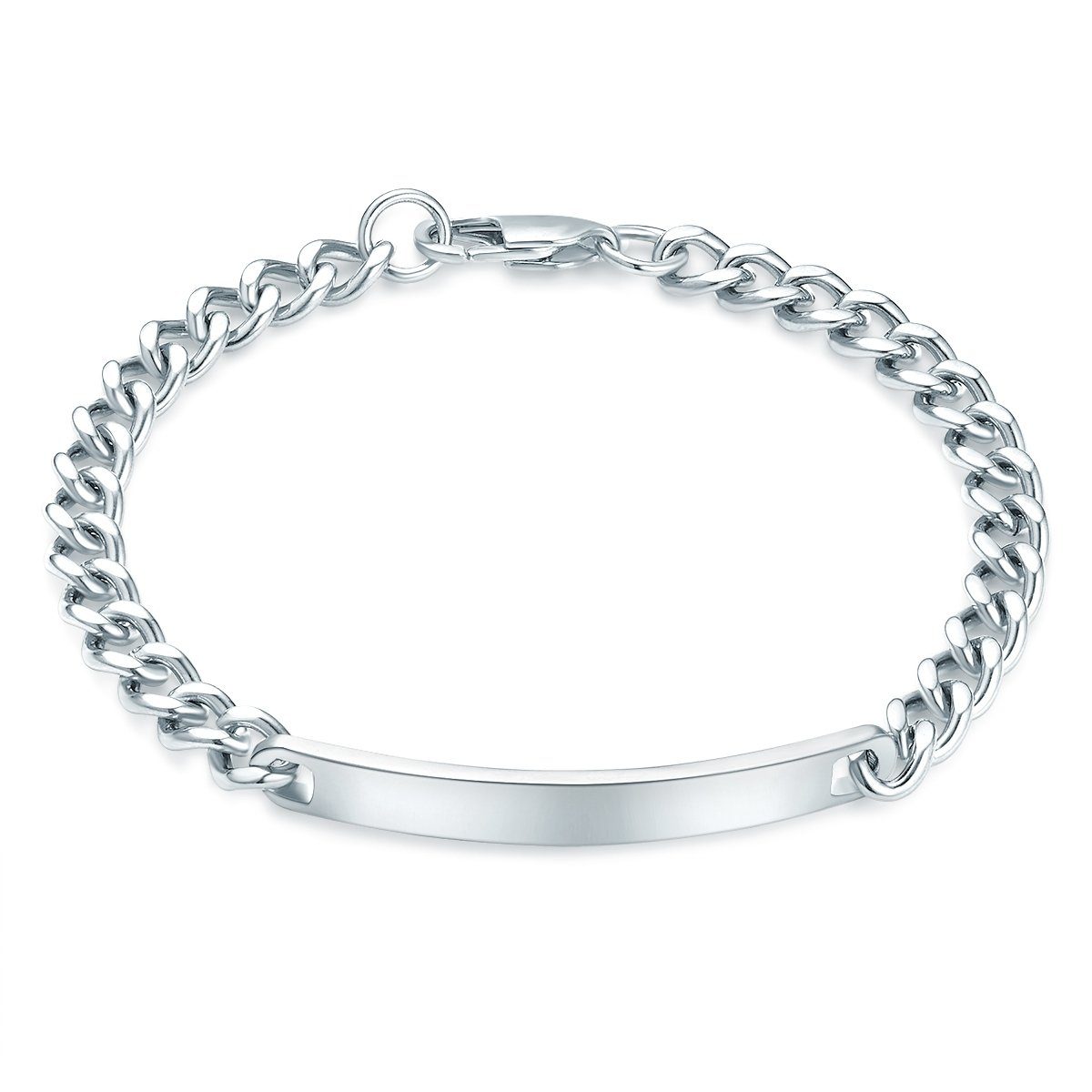 True Rebels Edelstahlarmband silber, aus Edelstahl günstig online kaufen
