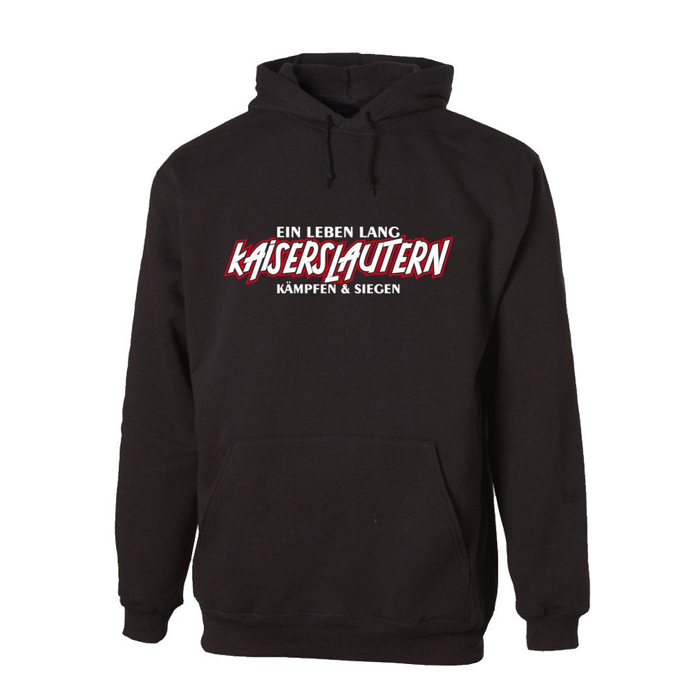 G-graphics Hoodie Ein Leben lang – KAISERSLAUTERN – kämpfen & siegen Unisex Pullover mit einem Motiv für den echten Fan