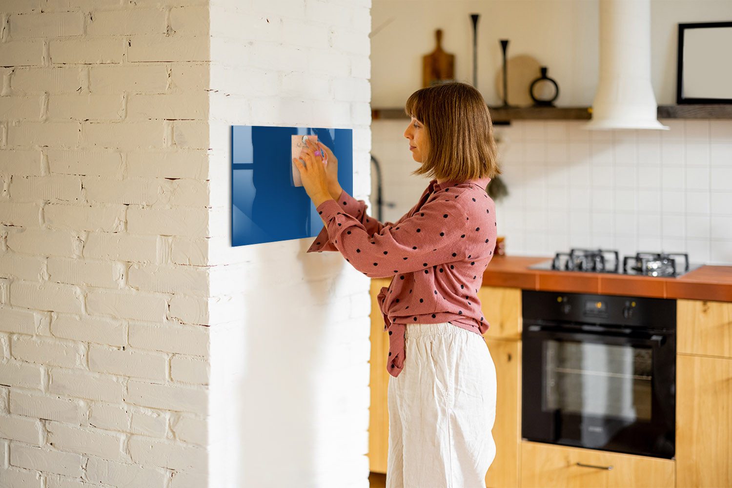 Tulup Magnettafel Glas-Notiztafel Memoboard mit Magneten, günstig online kaufen