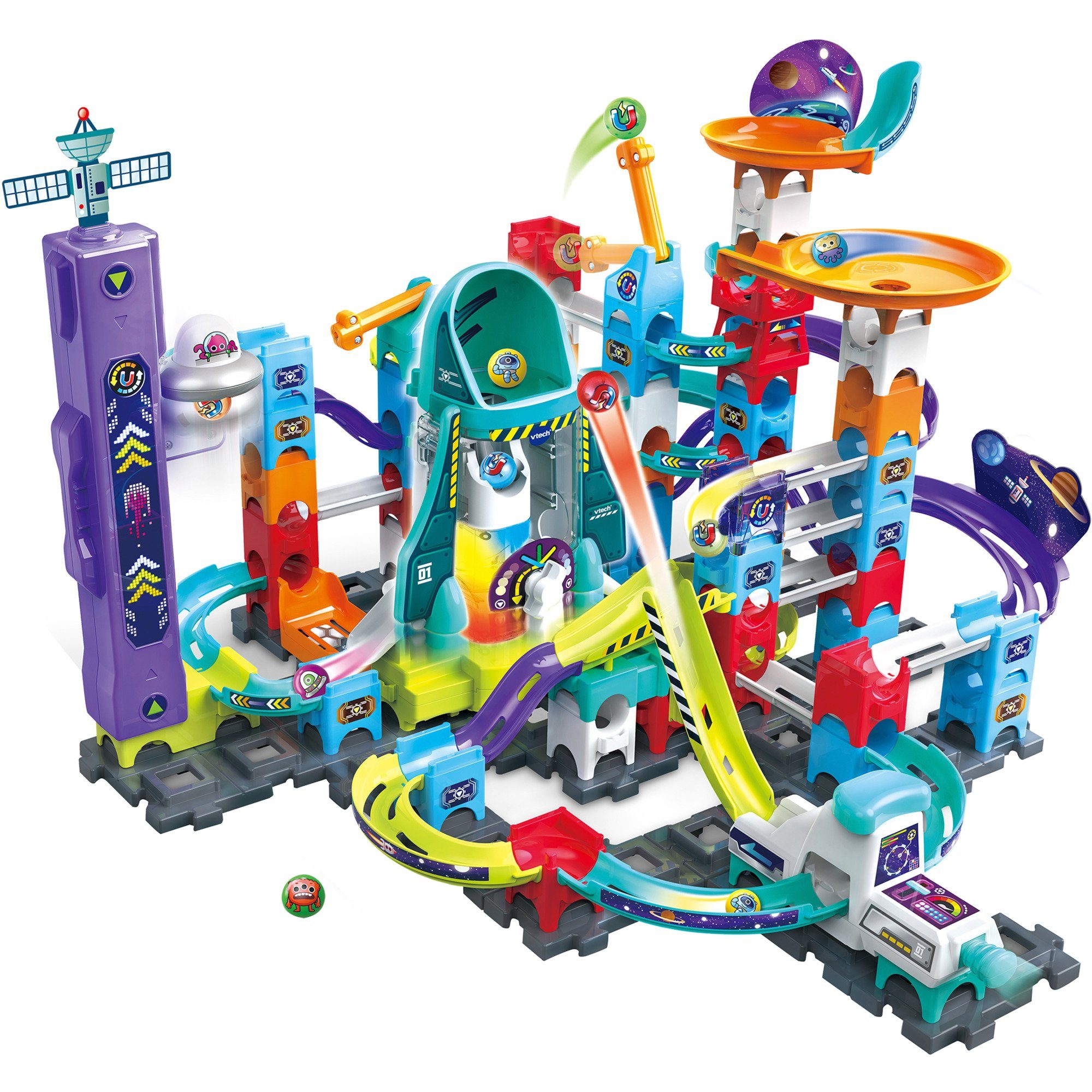 Vtech® Kugelbahn VTech Marble Rush - Space Magnetic Set XL300 E