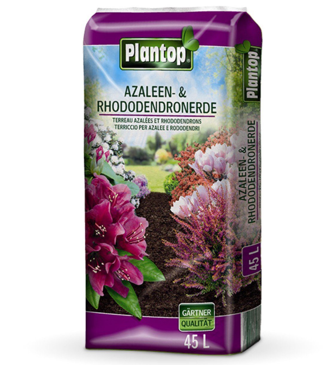 Plantop Blumenerde PLANTOP Azaleen- und Rododendronerde, 45 Ltr