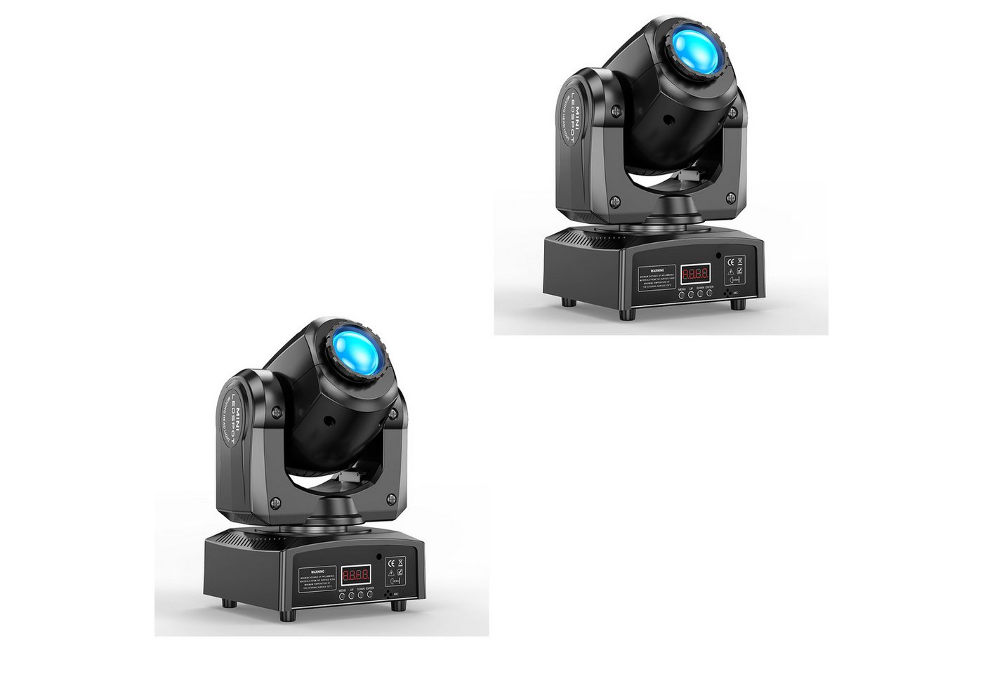 ZonQoonz Discolicht 100W Moving Head Light, BühnenLicht Gobo Strahl Für DJ Party Disco