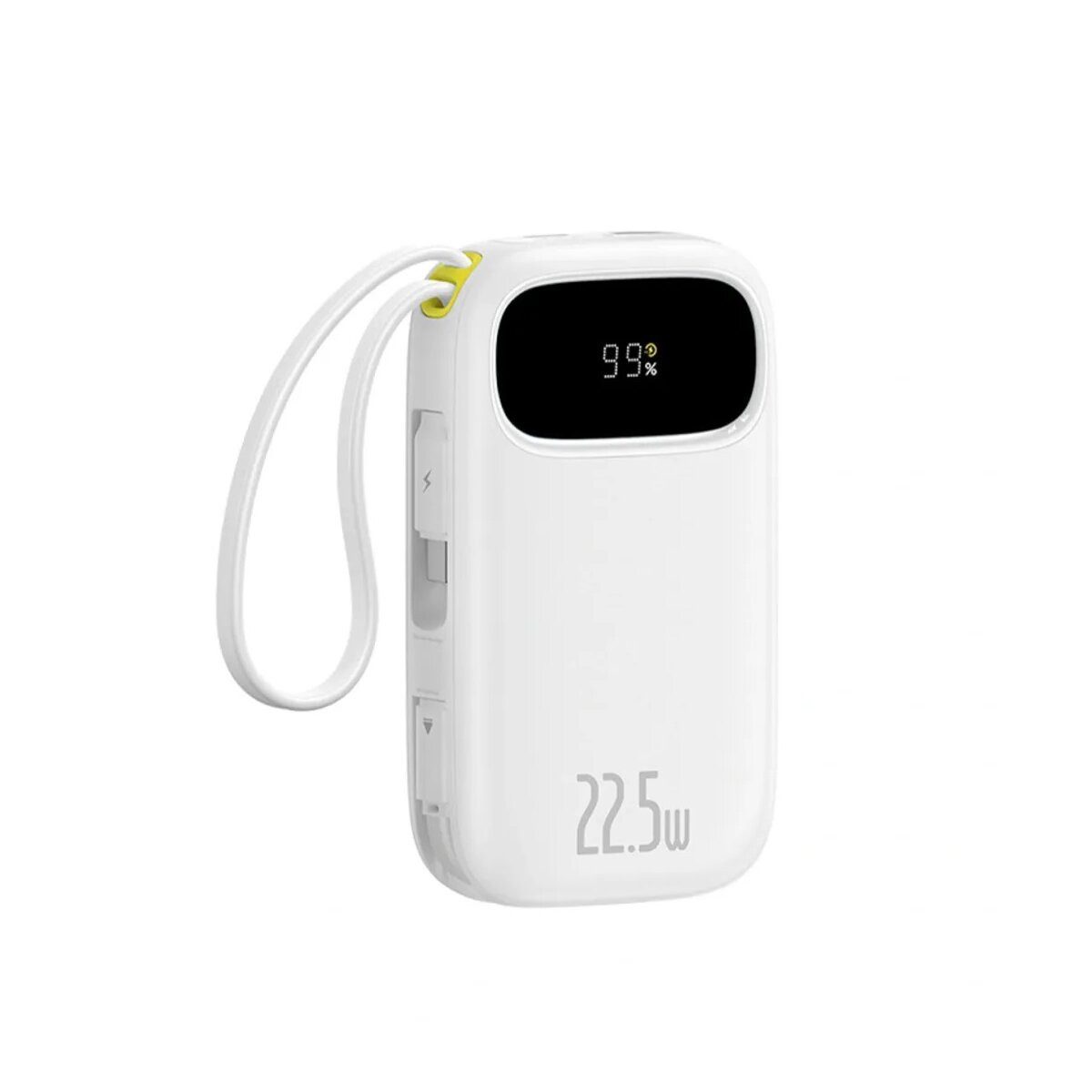 Baseus Baseus Airpow Lite 10000mAh Powerbank 15W Kabel Weiß Powerbank