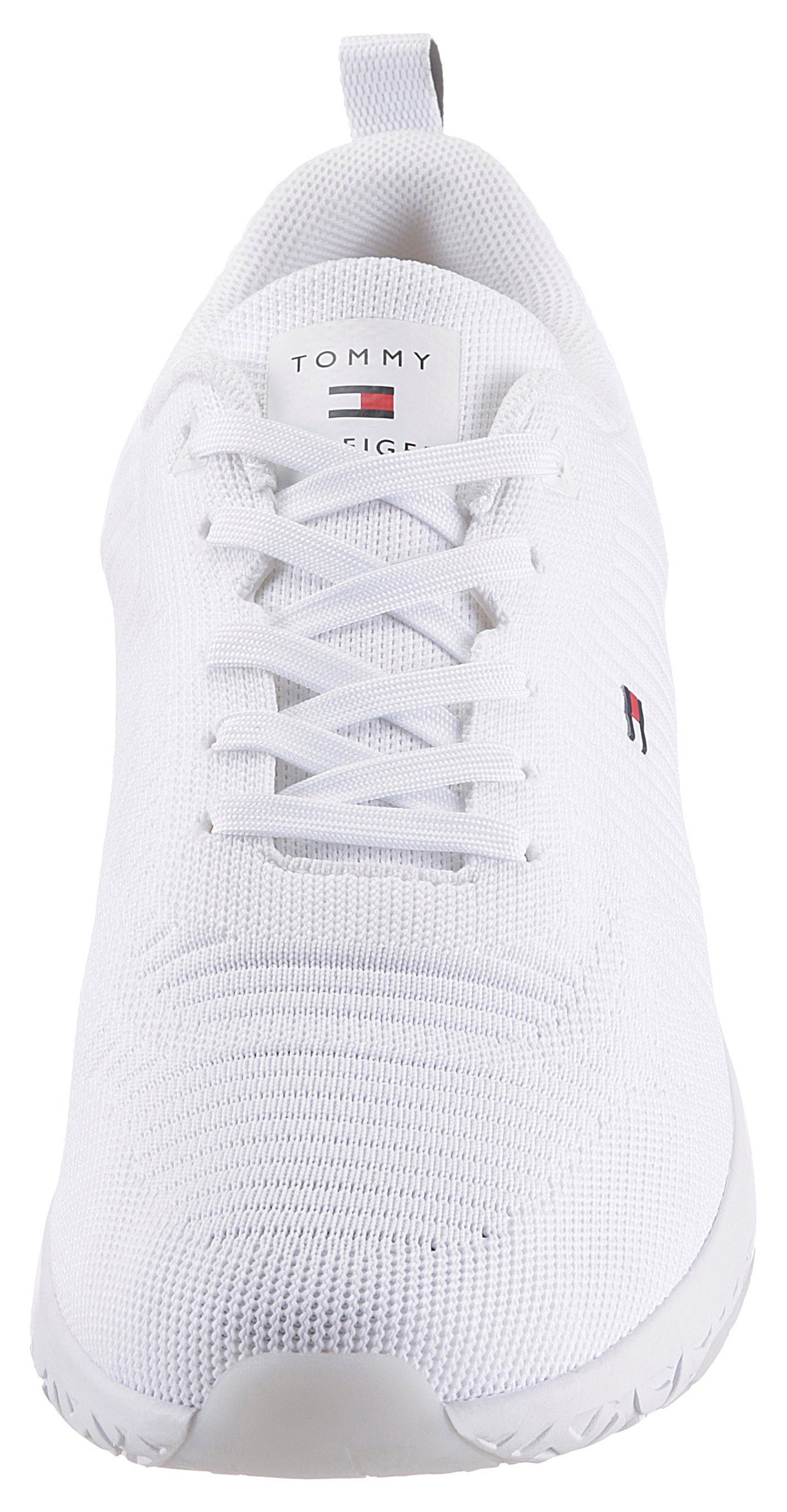 Tommy Hilfiger CORPORATE KNIT RIB RUNNER Sneaker, Freizeitschuh, Halbschuh, günstig online kaufen