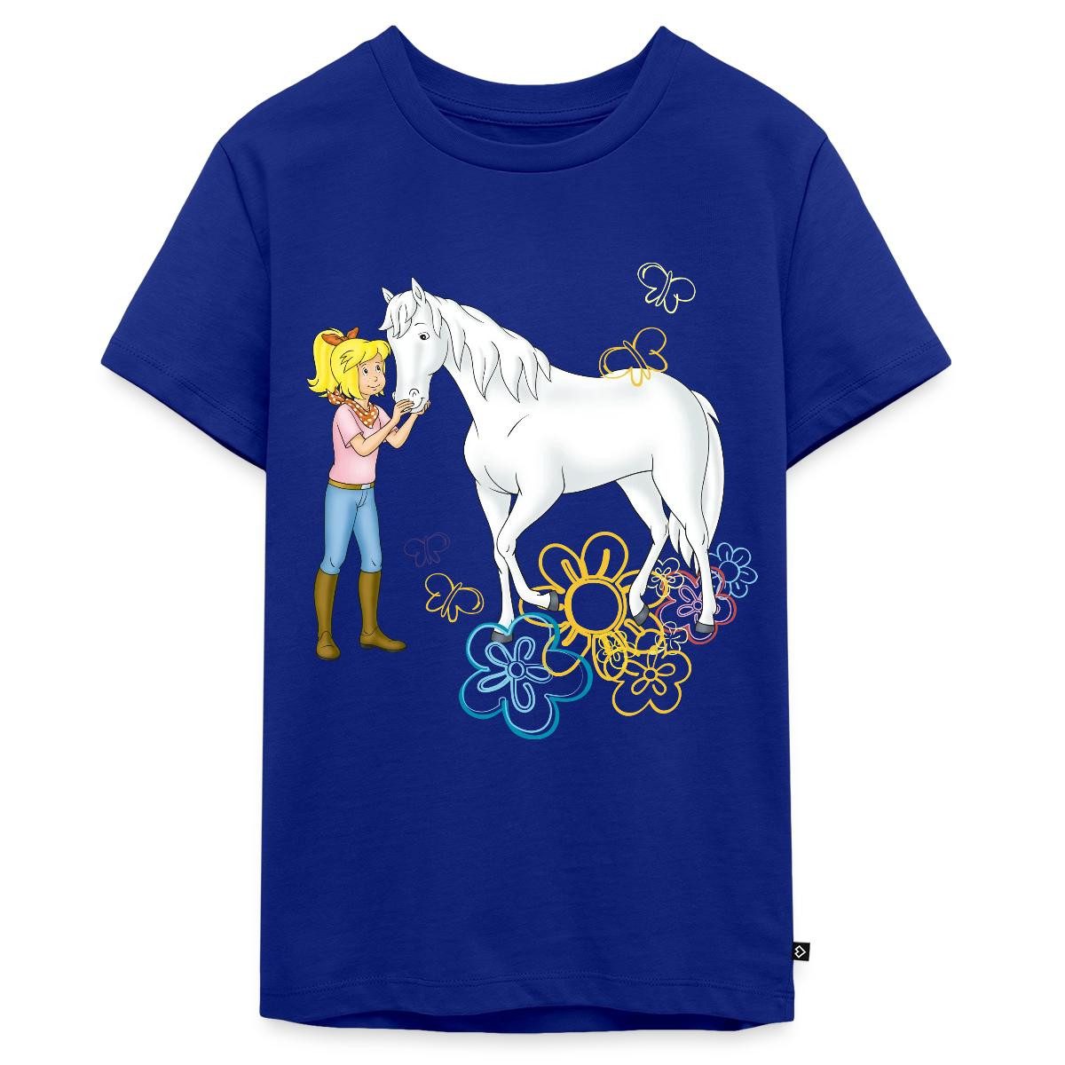 T-Shirt Bibi Und Tina Bibi Kuschelt Mit Stute Sabrina Teenager Premium T-Shirt