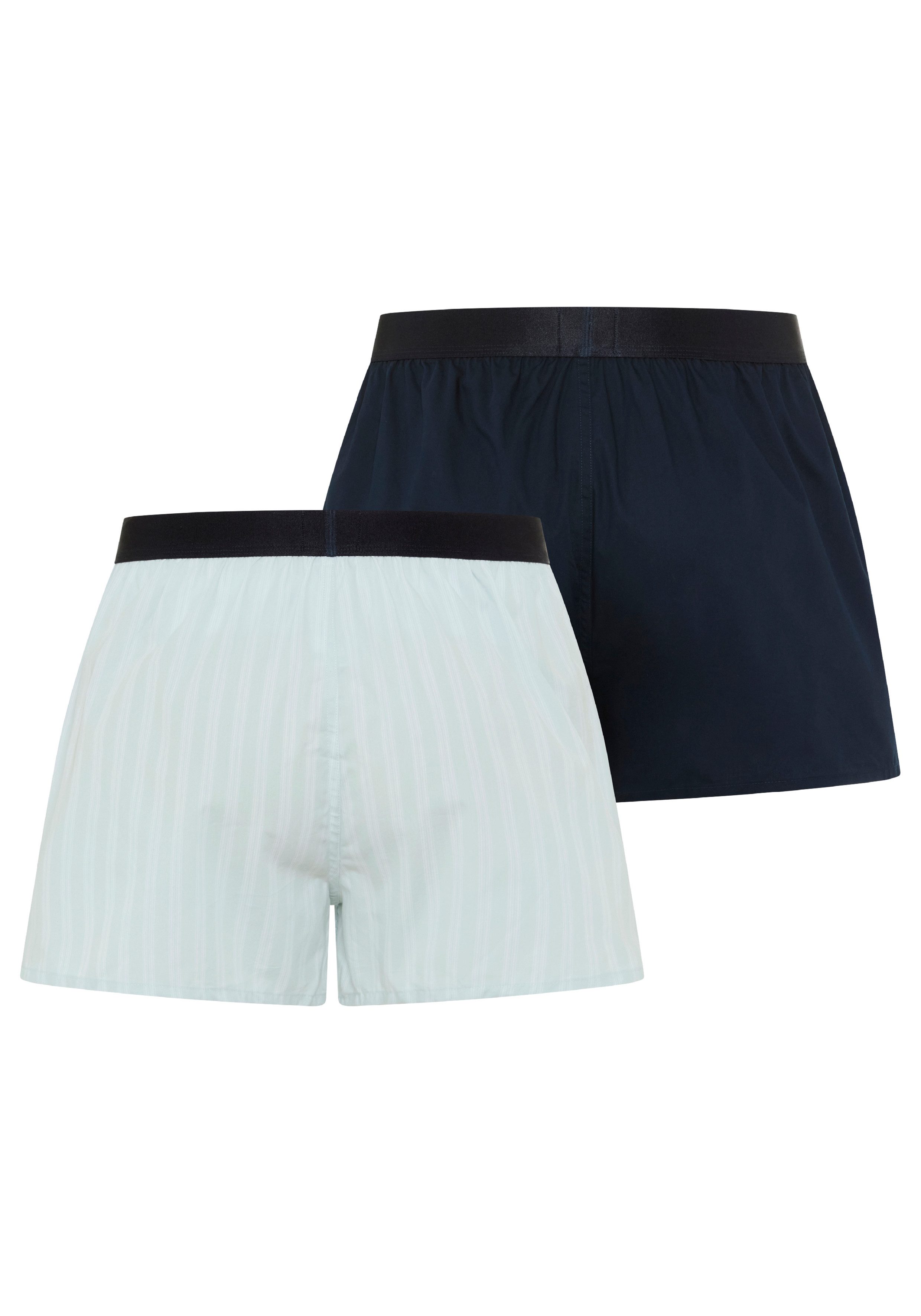 BOSS Pyjamashorts 2P Boxer Shorts EW (Packung, 2-tlg., 2er) mit Logobund