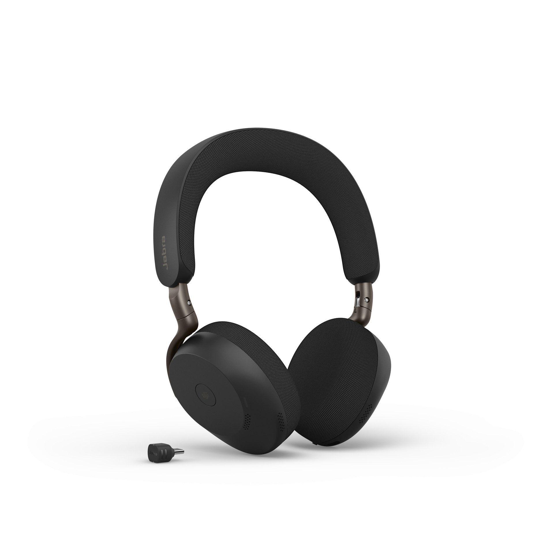 Jabra Evolve3 75 MS Bluetooth-Kopfhörer (Active Noise Cancelling (ANC), Bluetooth, KI-Ready für Produktivität)