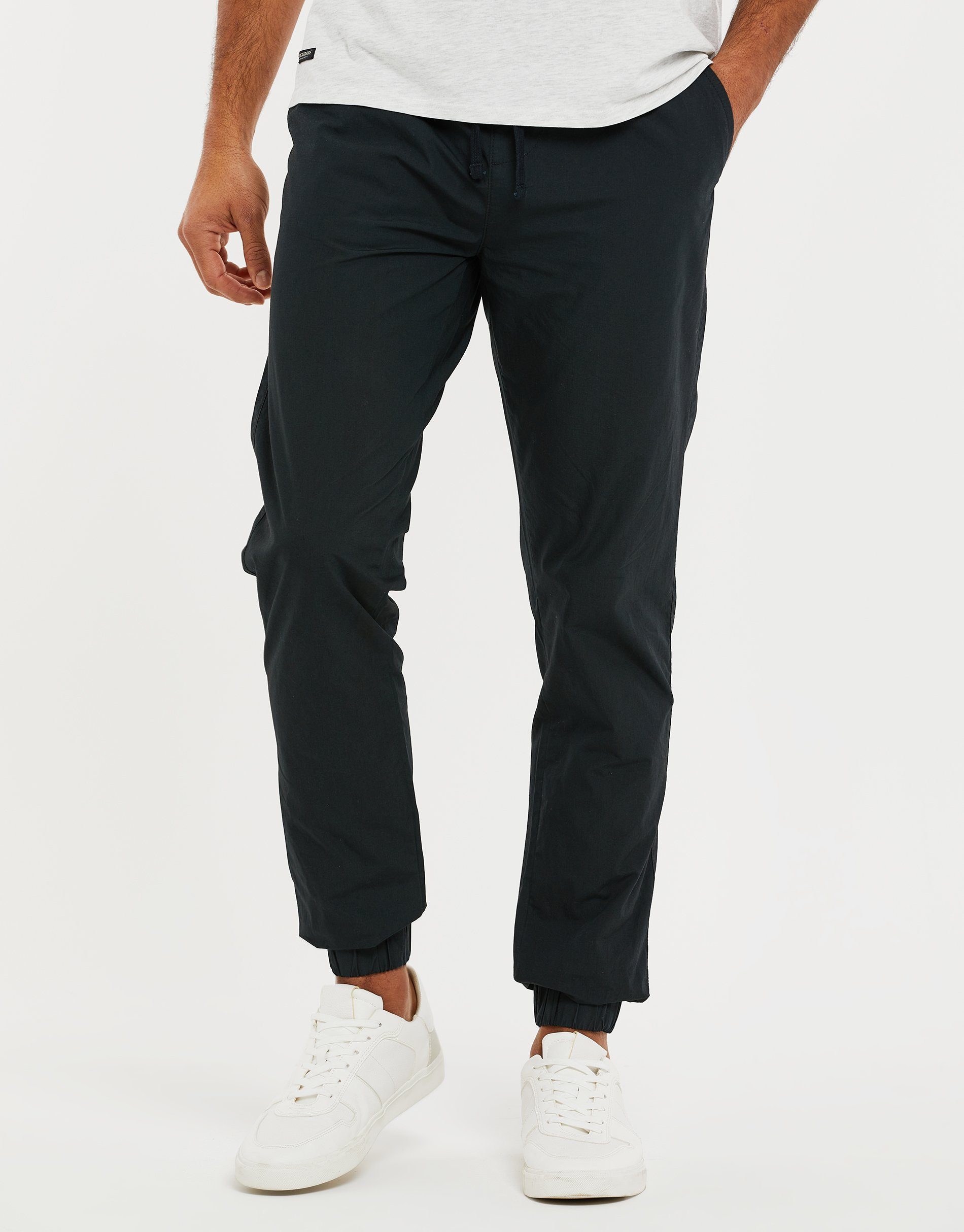 Threadbare Cargohose THB Trouser Presley Black - schwarz