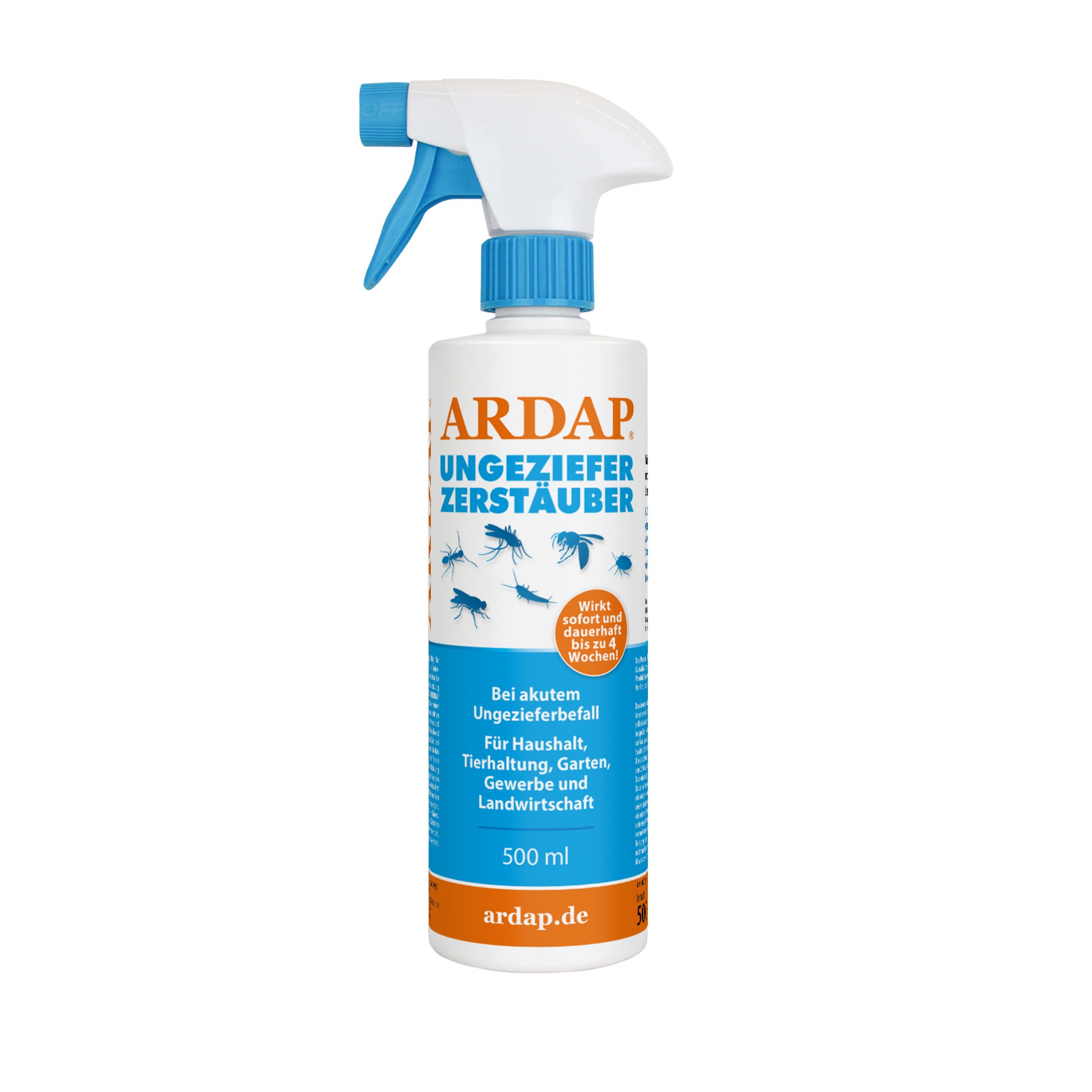 Ardap Ungeziefer ml Zerstäuber Pumpspray 500 ARDAP® Insektenspray