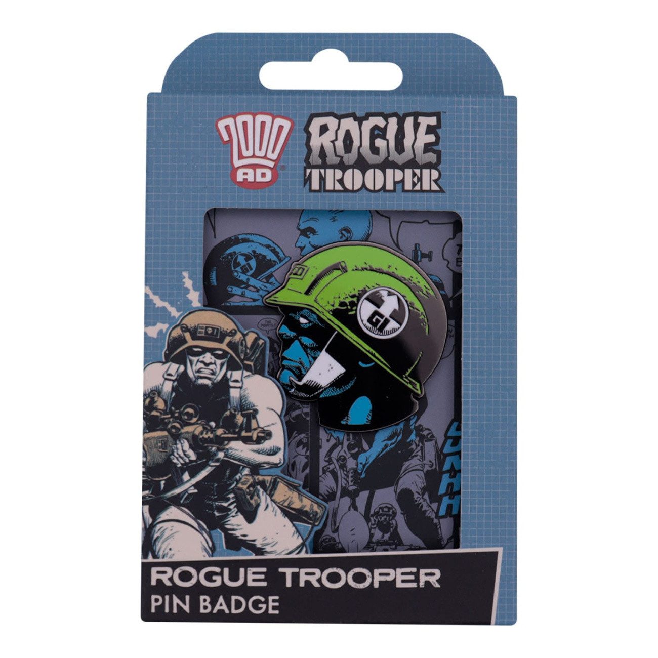 Fanattik Anstecknadel 2000 AD Ansteck-Pin Rogue Trooper GI Limited Edition