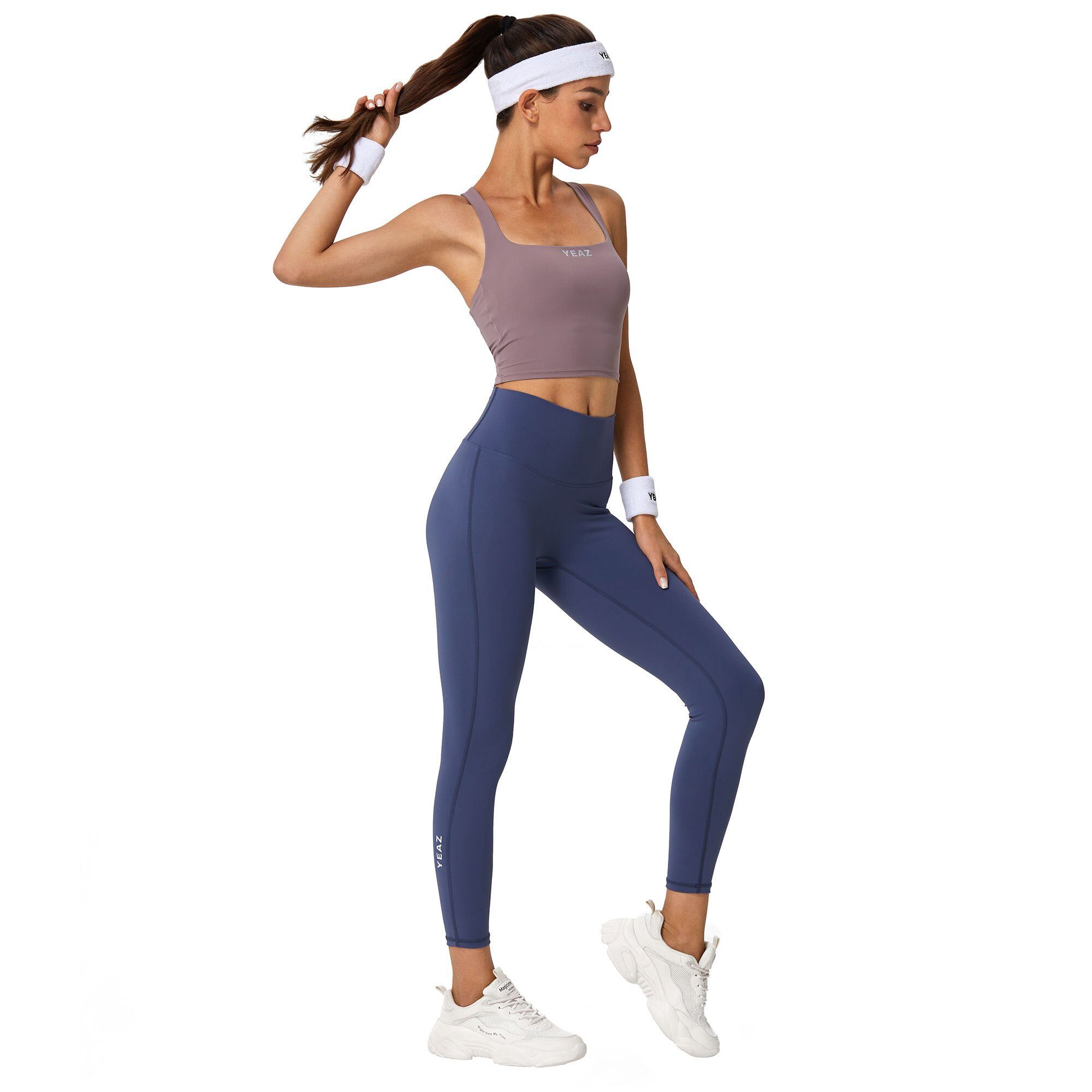 YEAZ Yogatop SHOW Set (2-tlg) Sportliches, cooles Design mit einzigartiger Passform