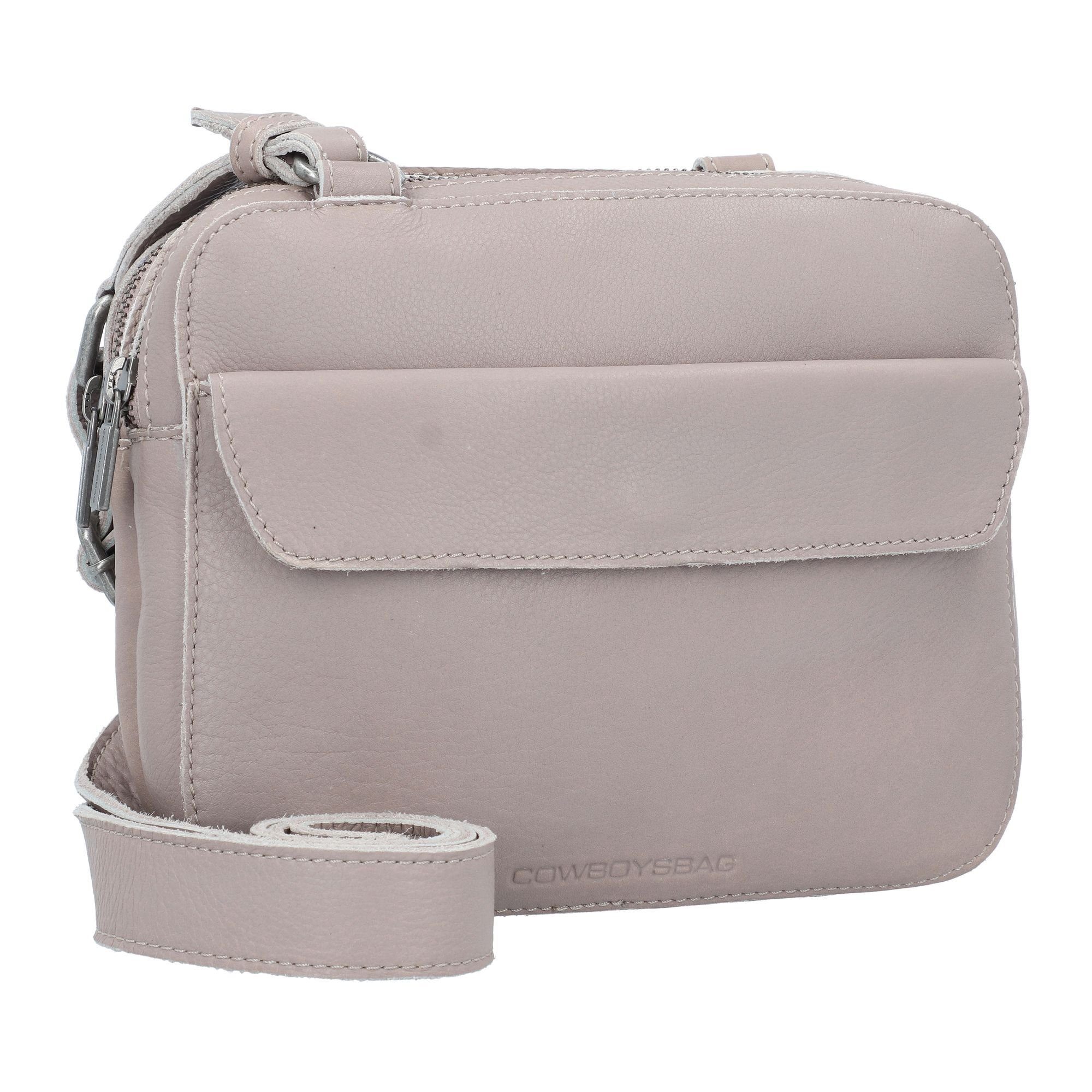 Umhängetasche Anmore, beige Cowboysbag Leder