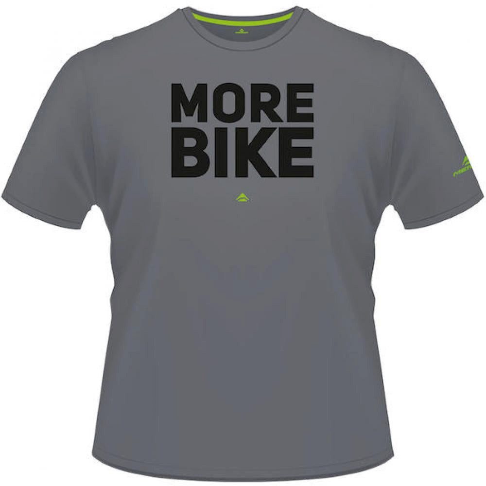 Merida Funktionsshirt Merida T-Shirt MORE BIKE Edition Herren L Grau - komfortables Bike-Lif