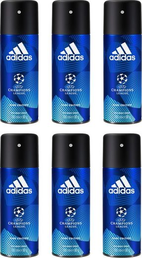 adidas Performance Deo-Spray »UEFA 6 Dare Edition«, Spar-Set, 6-tlg., für Männer