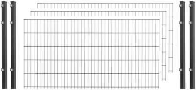 Arvotec Einstabmattenzaun, (Set), Zaunhöhe 103 cm, Zaunlänge 2 - 60 m