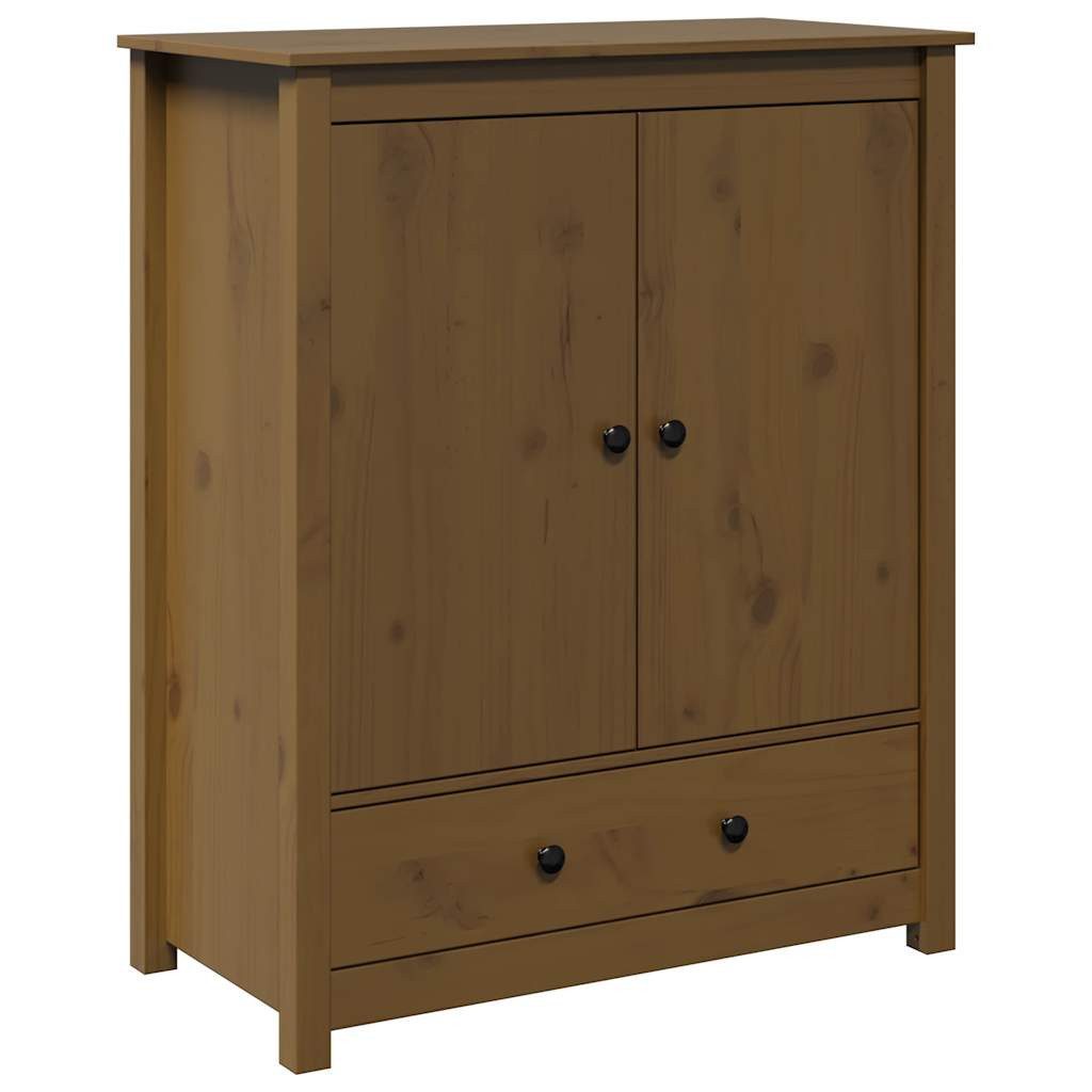 Highboard Highboard Honigbraun 83x41,5x100 cm Massivholz Kiefer
