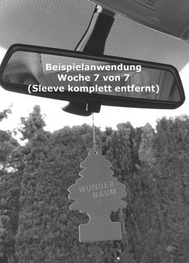 Kunstbaum Leder 3er Duftbäumchen Wunderbaum 3 Set Lufterfrischer Echtleder, Wunder-Baum