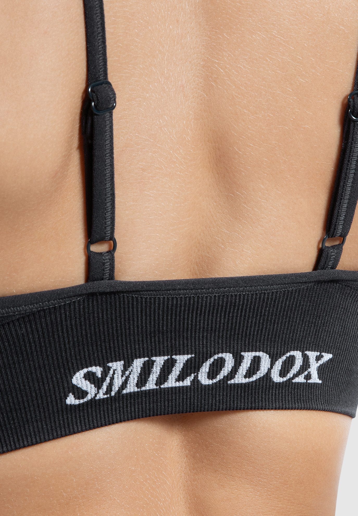 Smilodox Sport-BH Batik Acid Vera Scrunch, Seamless Push Up BH verstellbare günstig online kaufen