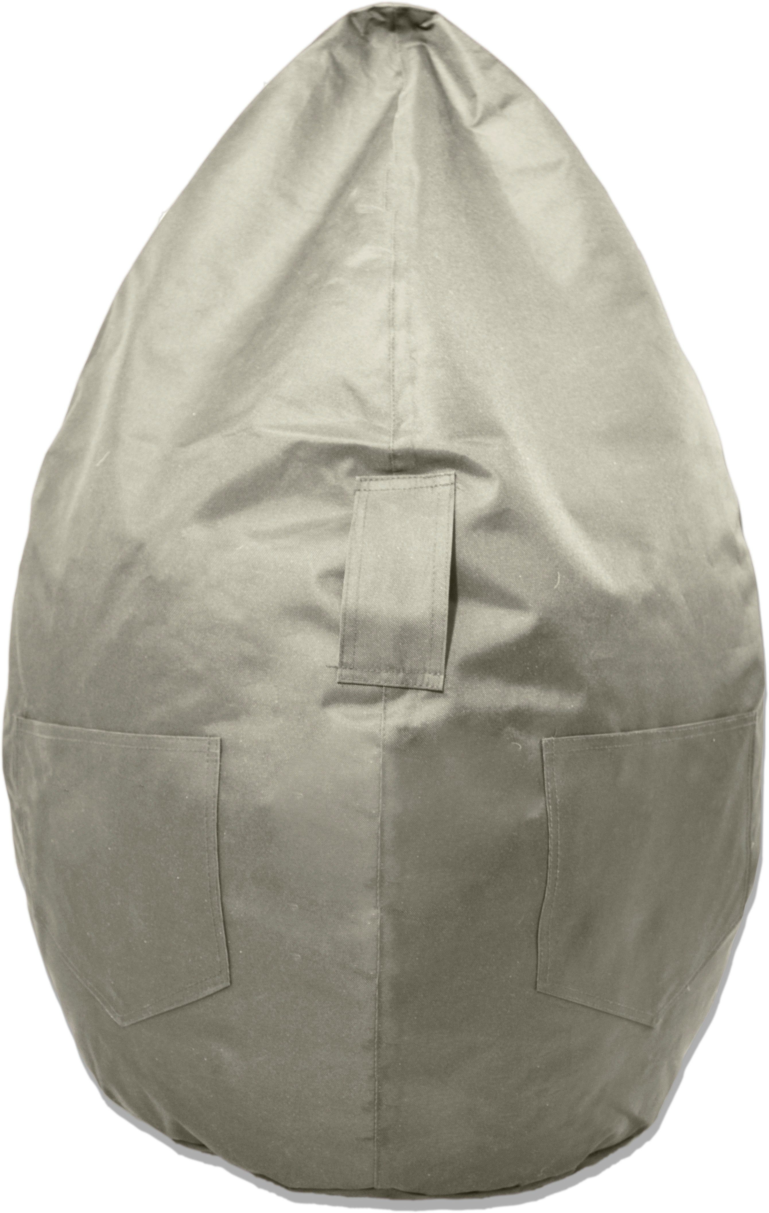 KiNZLER Sitzsack Kimi small (1 St), Uni Farben, mit Taschen & Tragegriff, Outdoor geeignet, Kinderzimmer