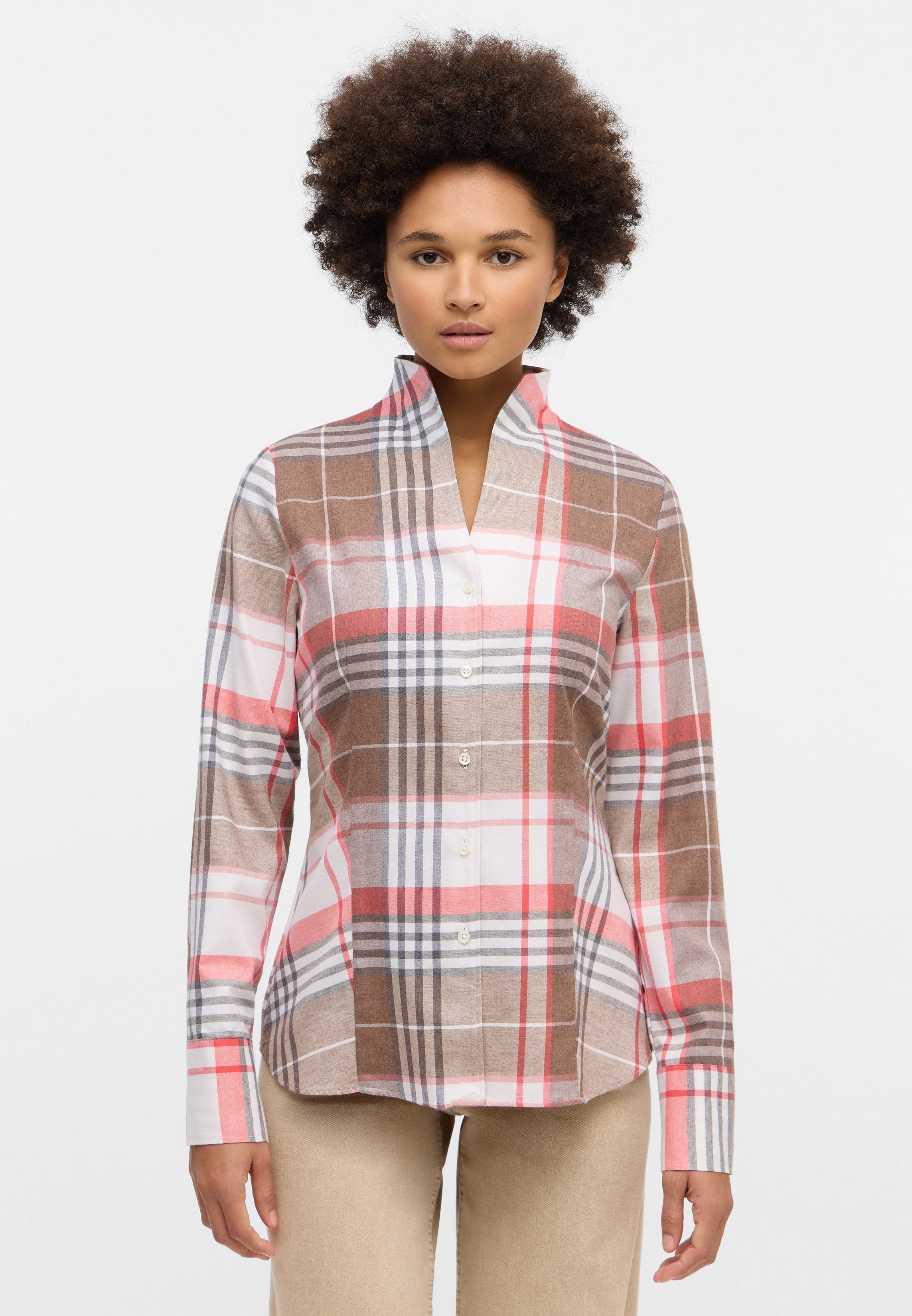 Flanellbluse