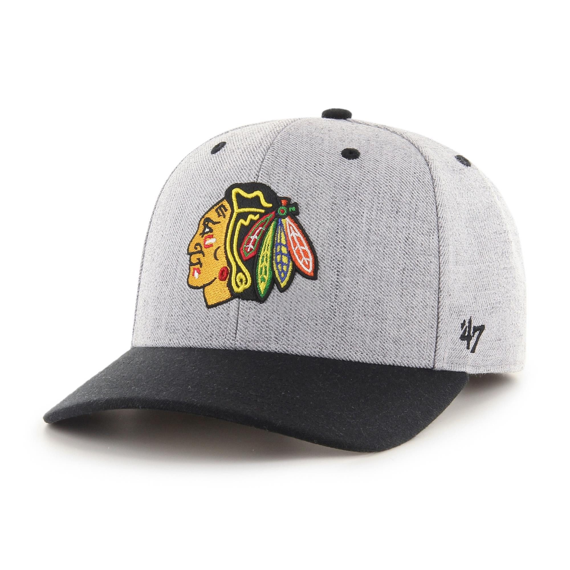 Snapback Cap '47 Brand Cap NHL Chicago Blackhawks Storm Cloud TT '47 MVP DP