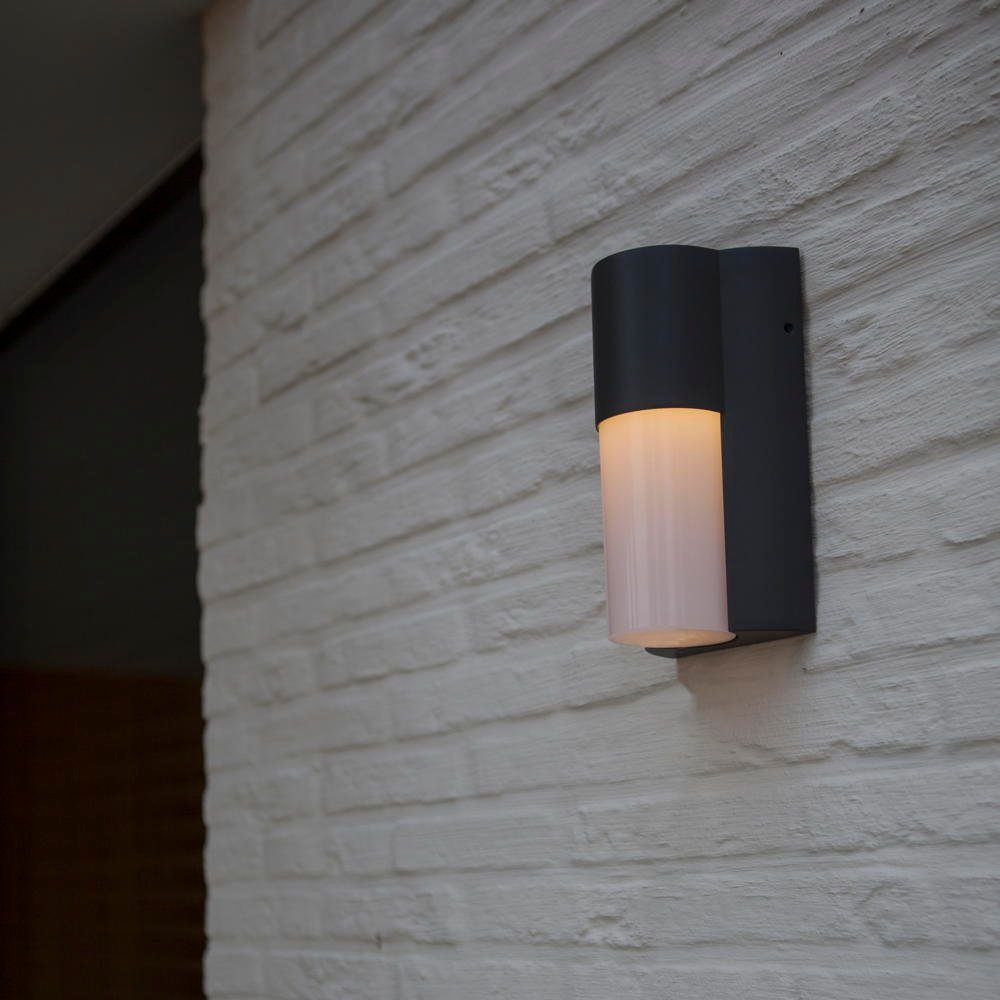 Angabe, warmweiss, enthalten: Wandleuchte Deckenleuchte Urban in Aussenlampe, keine click-licht Leuchtmittel Outdoor-Leuchte IP54, GU10 Aussenwandleuchte, Anthrazit Nein,