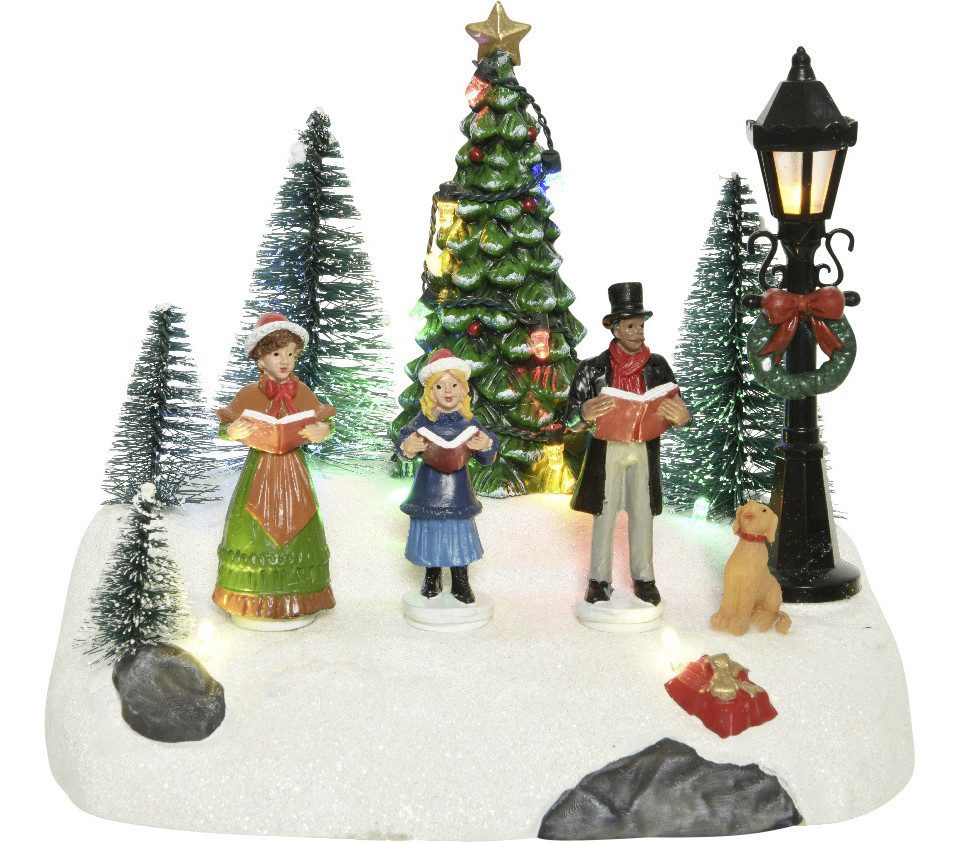 Kaemingk Dekofigur Kaemingk LED Weihnacht Szene günstig online kaufen