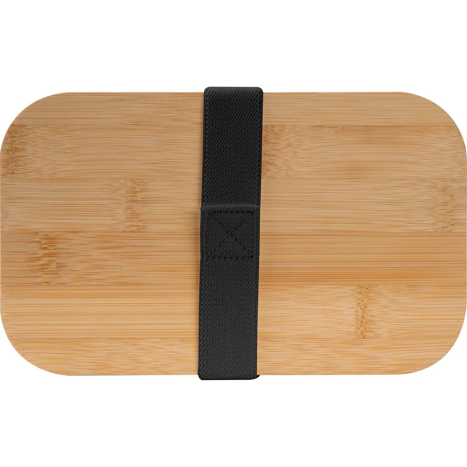 Easy Gifts Lunchbox Brotdose / Lunchbox / mit Bambusdeckel / Farbe: schwarz – Bild 5 von 5
