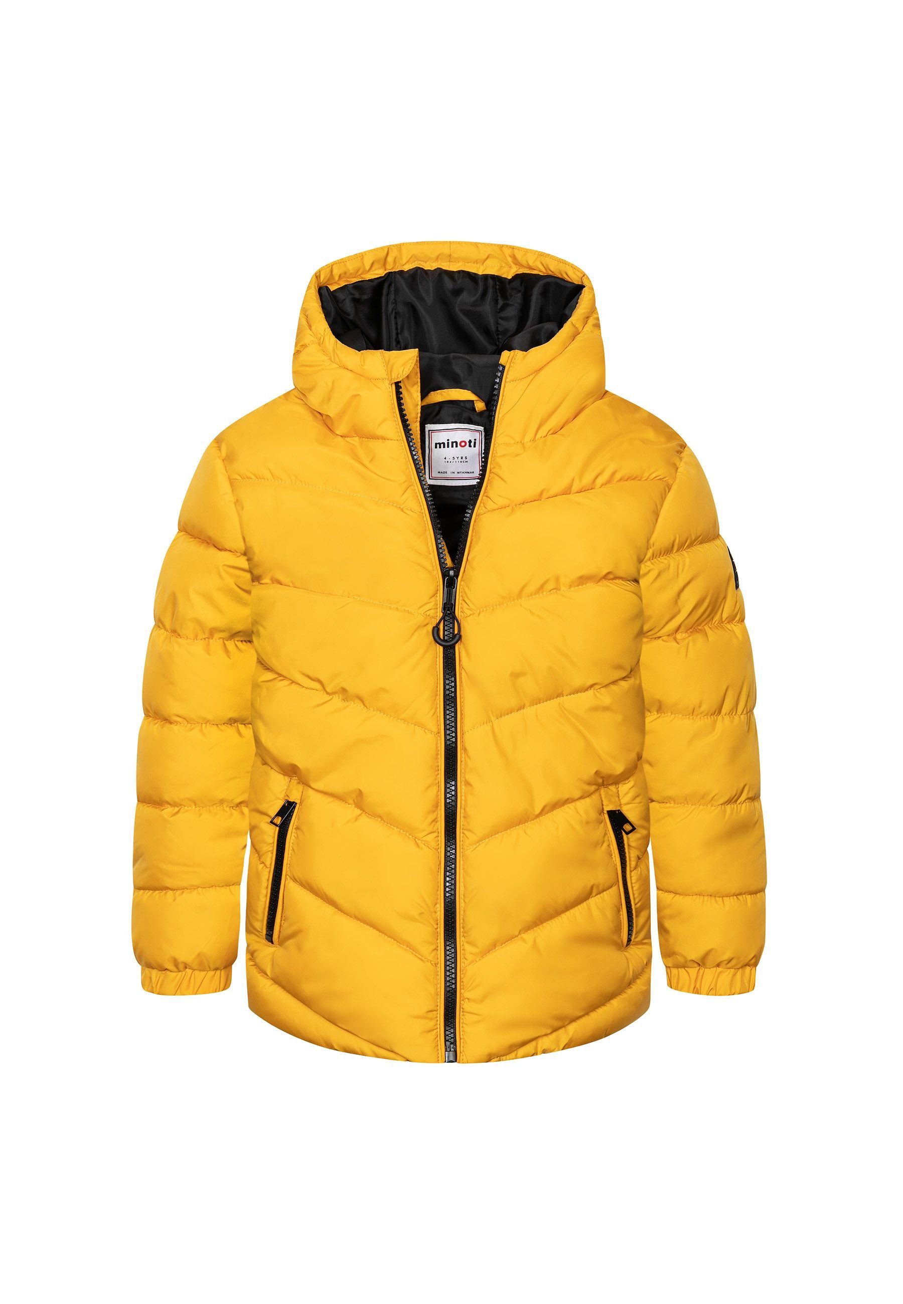 Winterjacke MINOTI mit Kapuze Winterjacke (1y-14y) Gelb