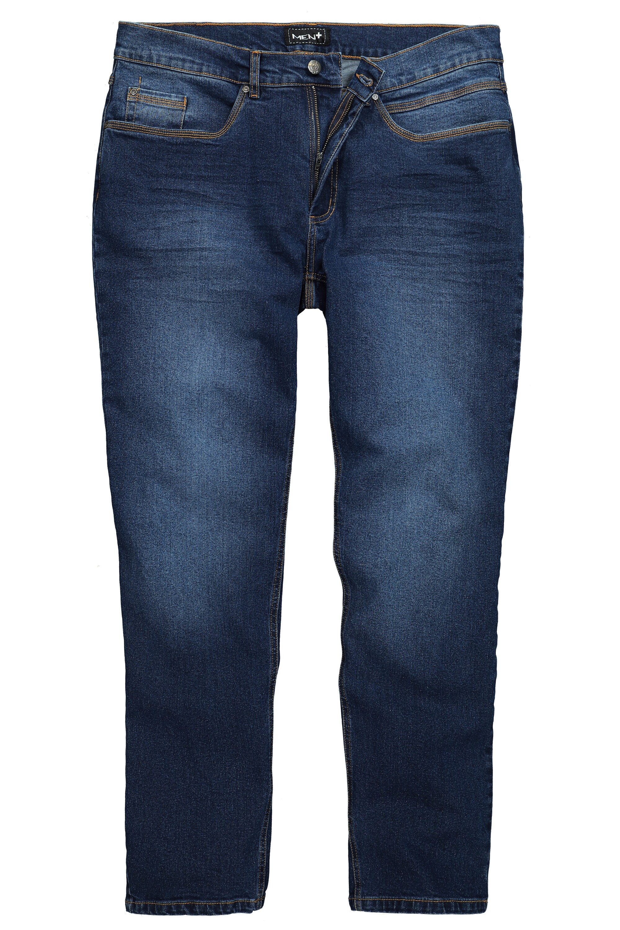 Men Plus 5-Pocket-Jeans Men+ Jeans Denim günstig online kaufen