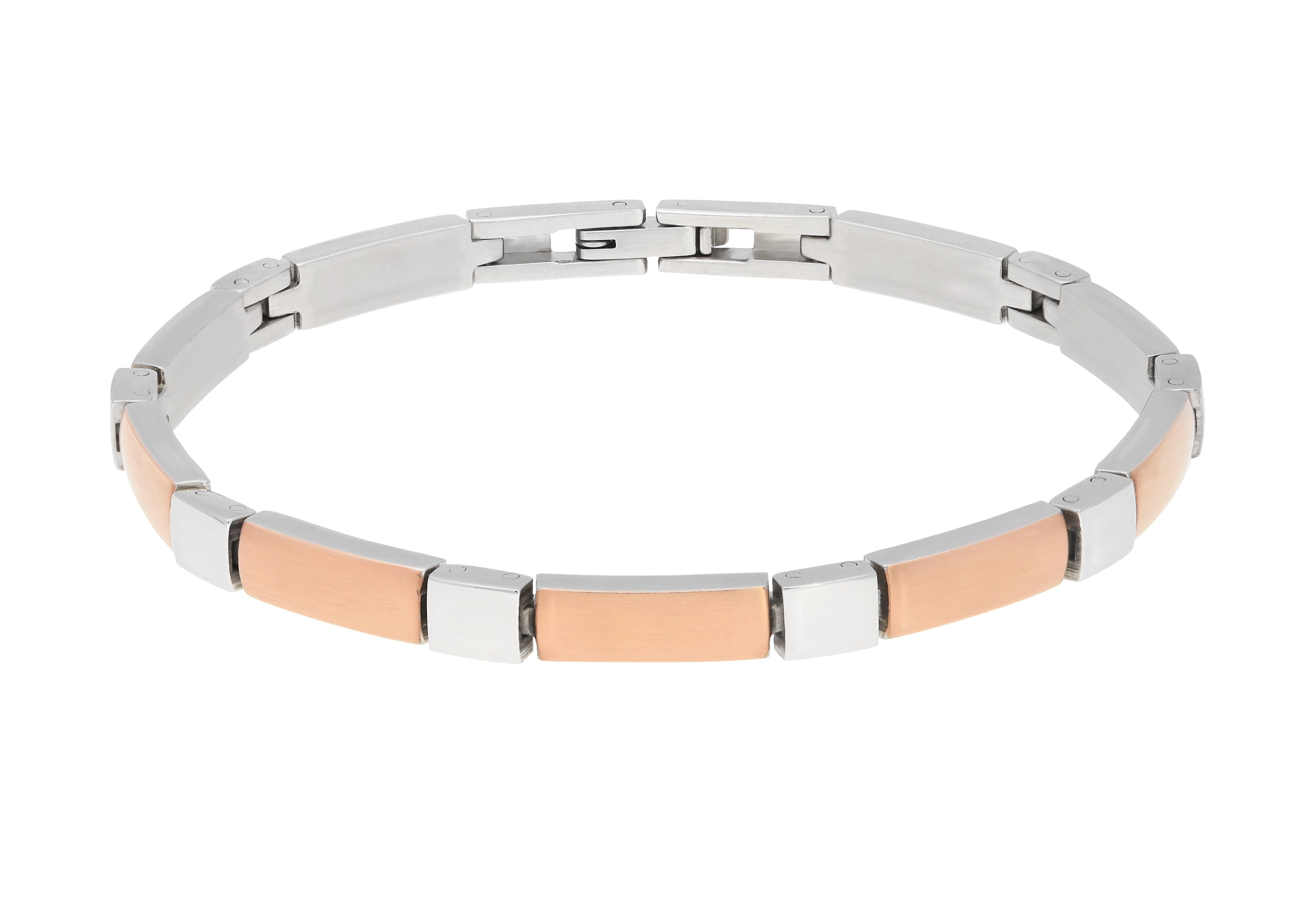 TITANIA Gliederarmband Titanarmband, bicolor
