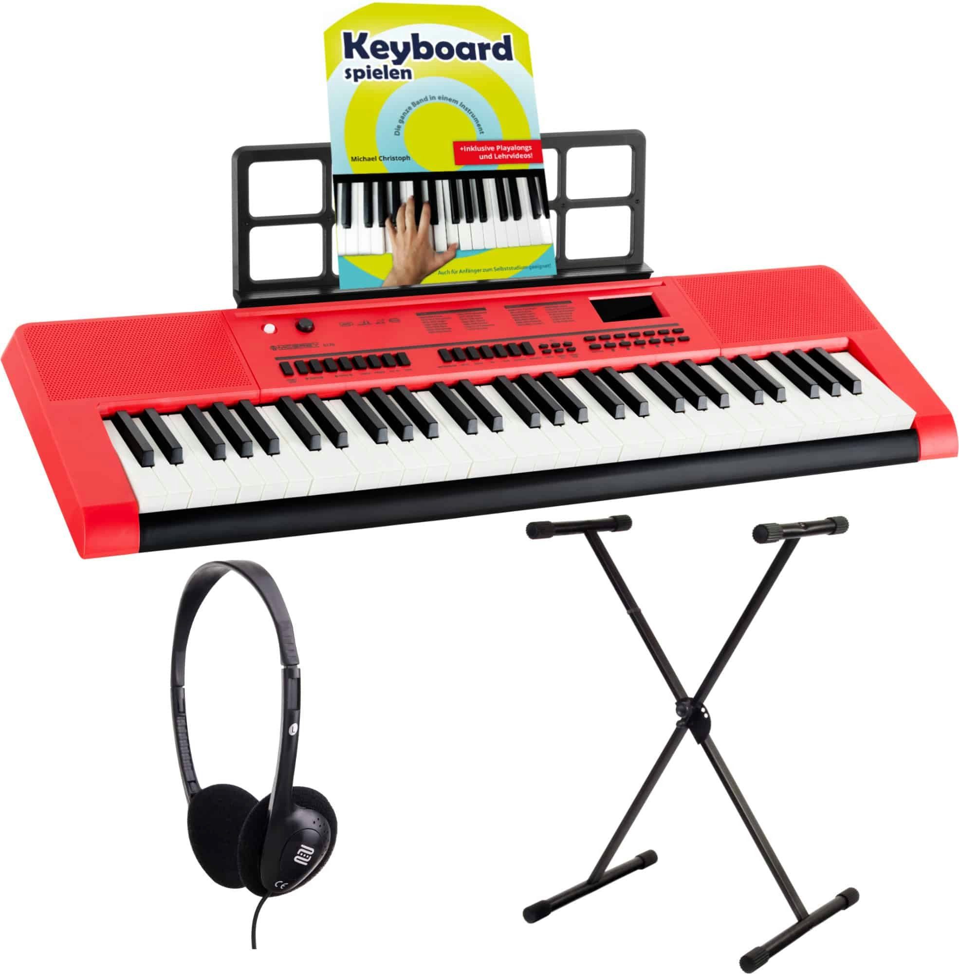 Home-Keyboard 6170 Akku-Keyboard - 61 Tasten-Keyboard mit integriertem Akku