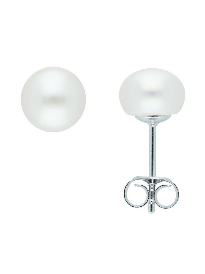 Adelia´s Paar Ohrhänger 925 Silber Ohrringe Ohrstecker, mit Süßwasser  Zuchtperle Silberschmuck für Damen, Adelia´s - Qualität aus Deutschland