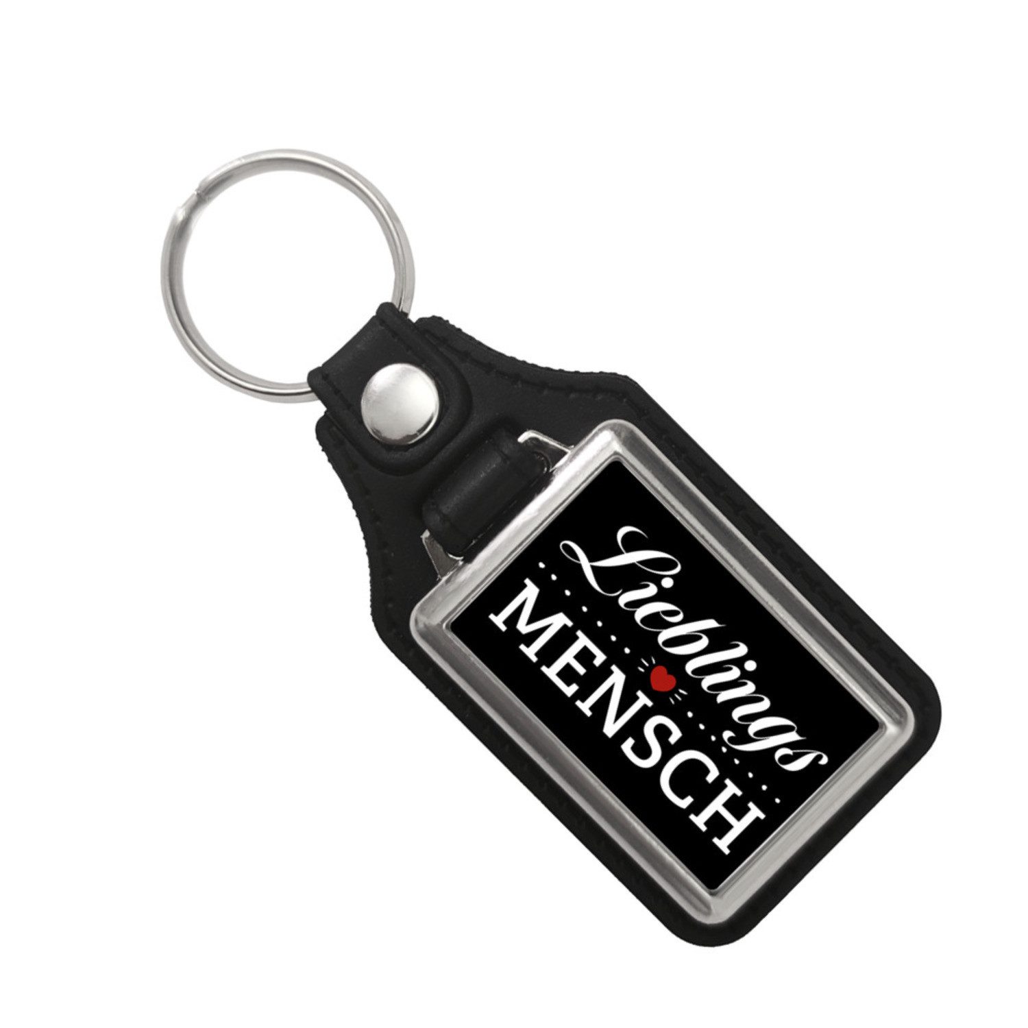 speecheese Schlüsselanhänger Lieblingsmensch Schlüsselanhänger mit Kunstled günstig online kaufen