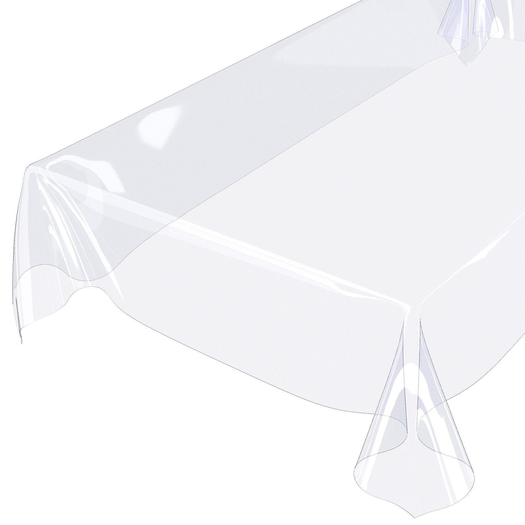 ANRO Tischdecke PVC-Folie KLARA Gartentischdecke Tischschutzfolie günstig online kaufen