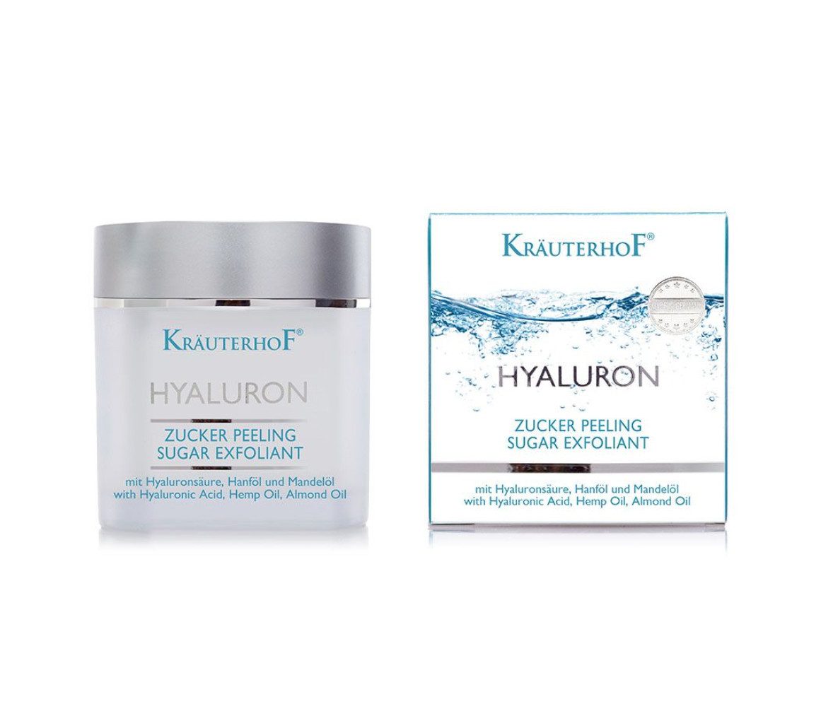 Körperpeeling KräuterhoF Hyaluron Zuckerpeeling 250 g