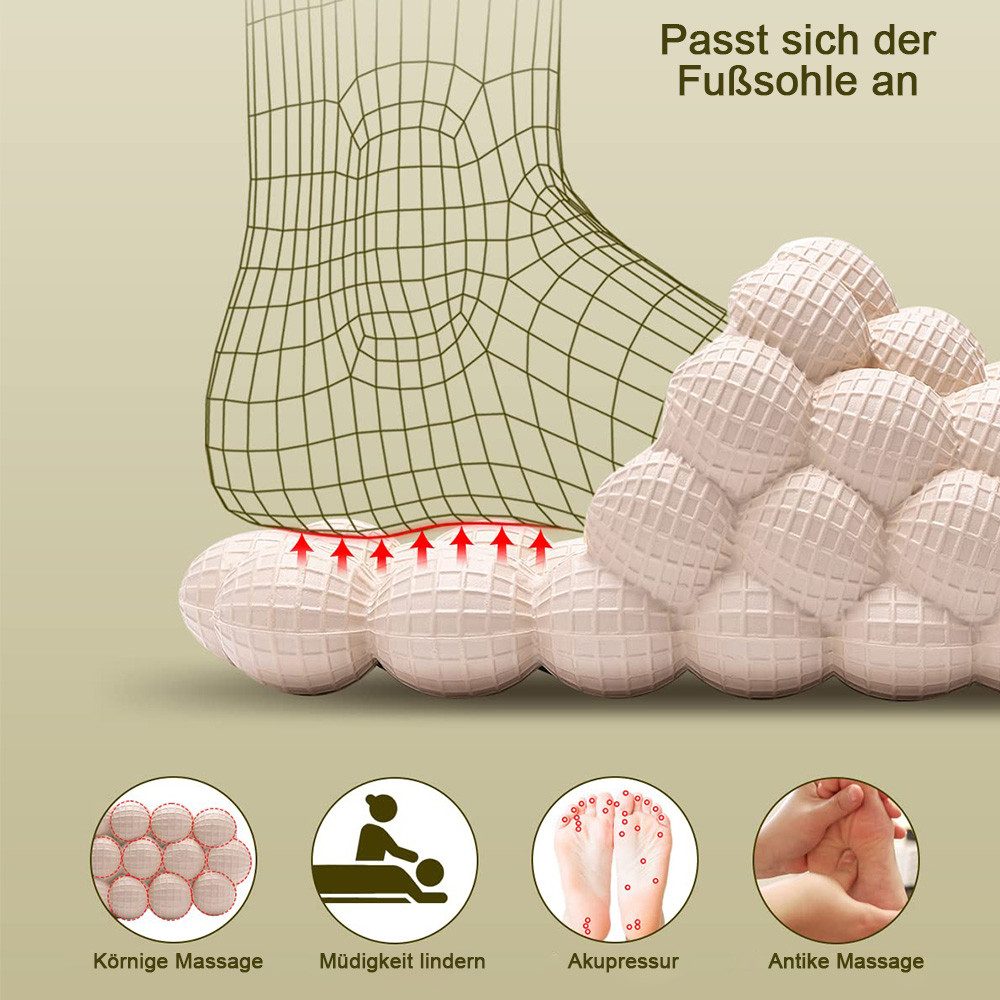 HoyoLee EVA Badelatschen Damen & Herren, weiche Hausschuhe, Dusche Pool Strand Hüttenschuhe