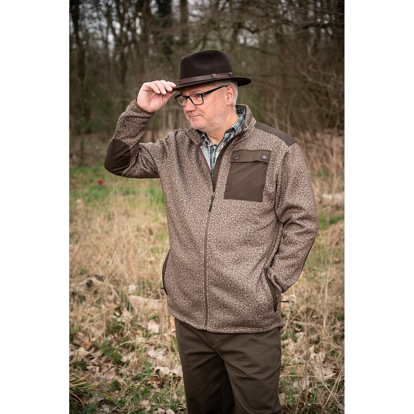 Schmidt Strickfleecejacke Apolda für die Übergangszeit