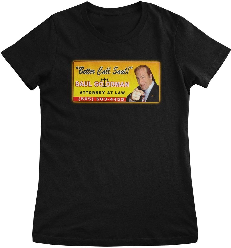 Breaking Bad T-Shirt Soul Goodman Billboard Girly Tee