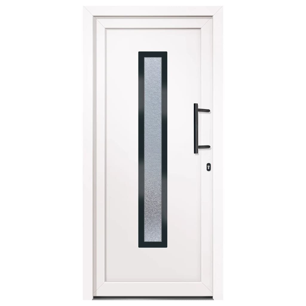 vidaXL Haustür Haustür Weiß 98x208 cm günstig online kaufen