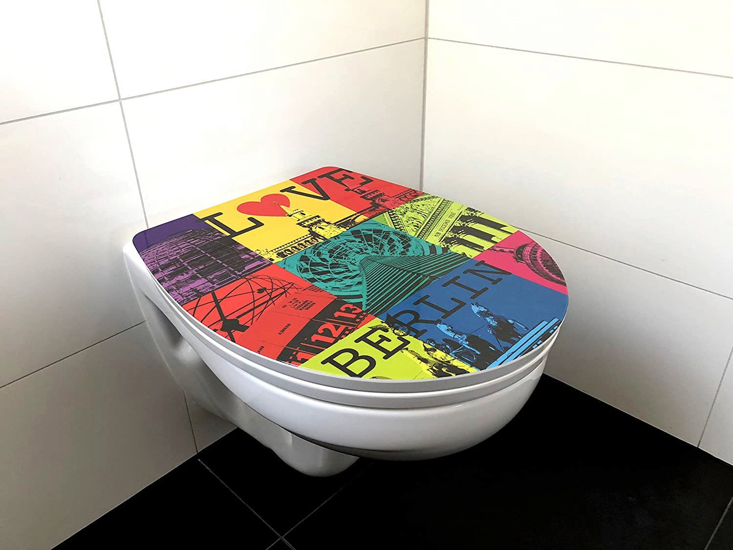 ADOB WC-Sitz Berlin, Absenkautomatik, zur Reinigung günstig online kaufen