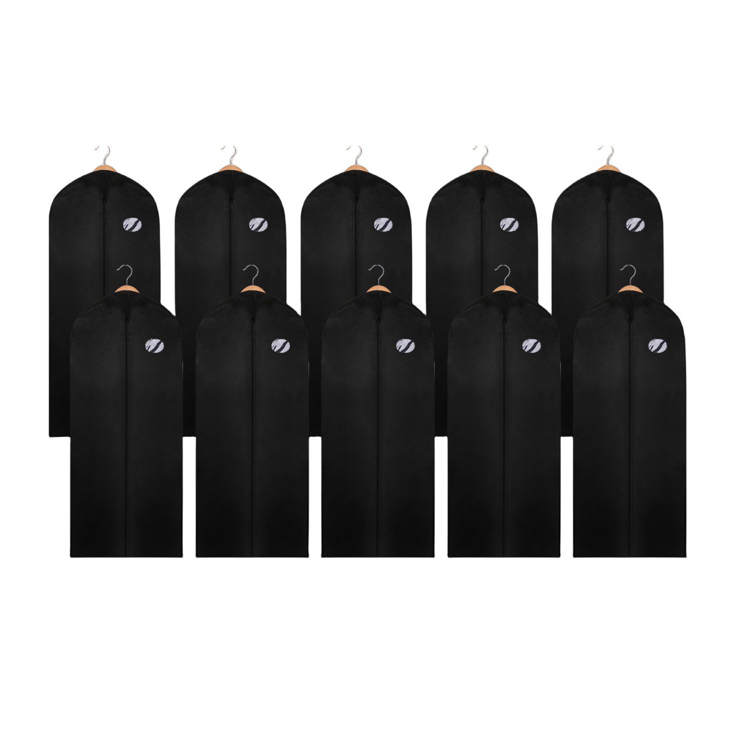 Clanmacy Sitzsack 10St. Kleidersack Kleiderhülle Schutzhülle günstig online kaufen