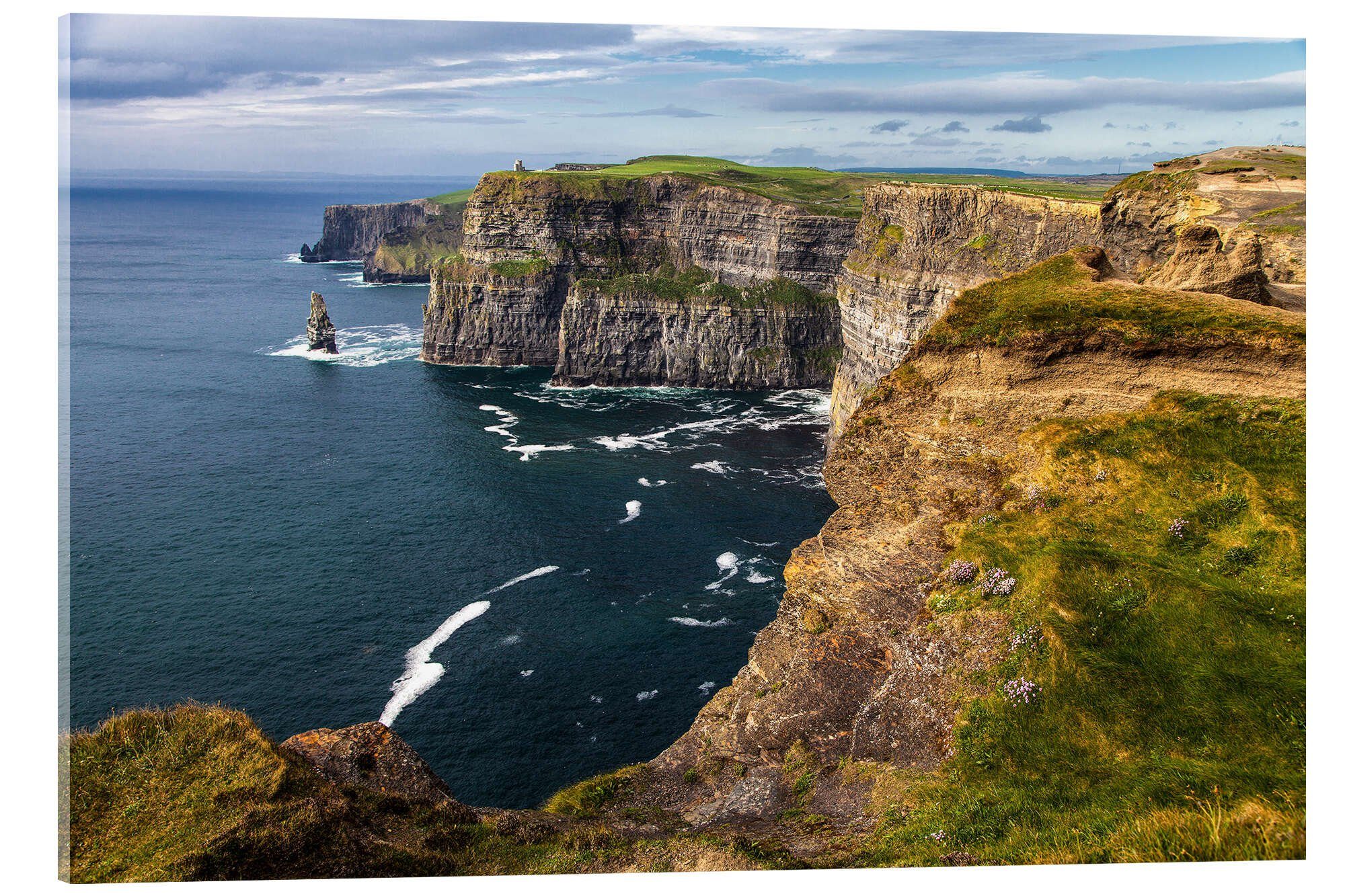 Posterlounge Wandbild Irland – Klippen von Moher, Jürgen Klust, erhältlich als Poster, Leinwandbild, Wandsticker oder Acrylglasbild