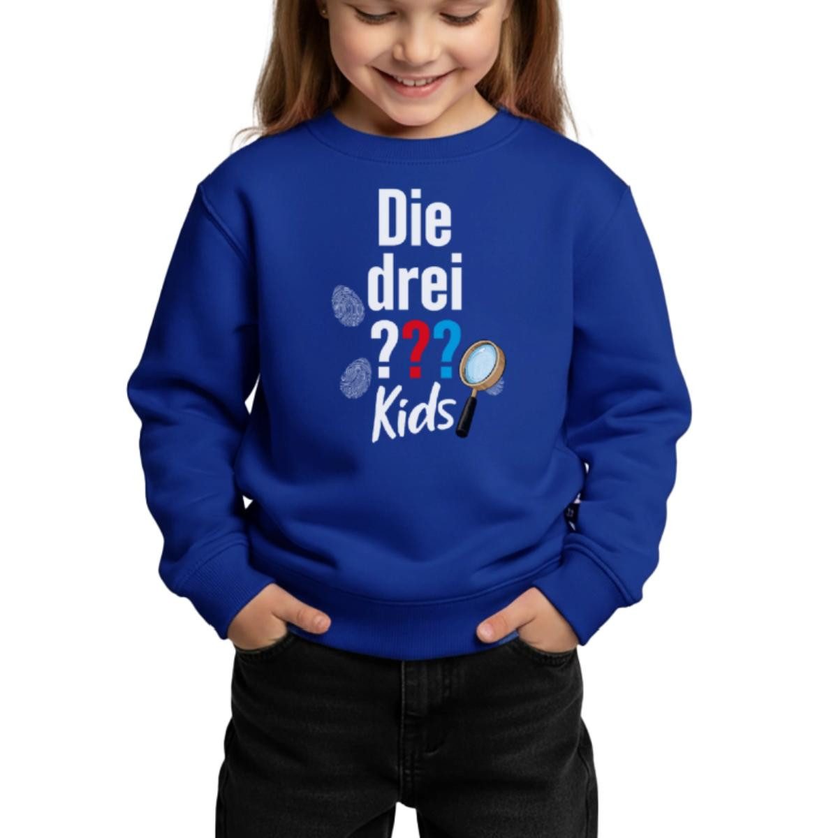 Sweatshirt Die Drei Fragezeichen Kids Logo und Gadgets Kinder Premium Pullover