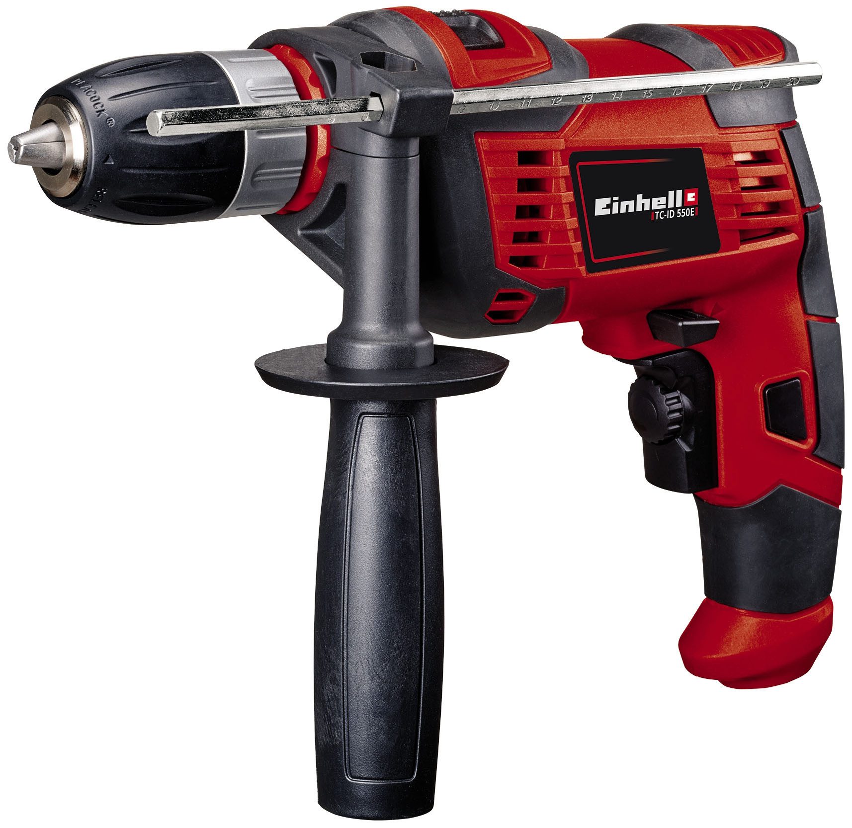 Einhell Schlagbohrmaschine TC-ID 550 E, 220-240 V, max. 2800 U/min, kompakte Bauweise für einfache Handhabung