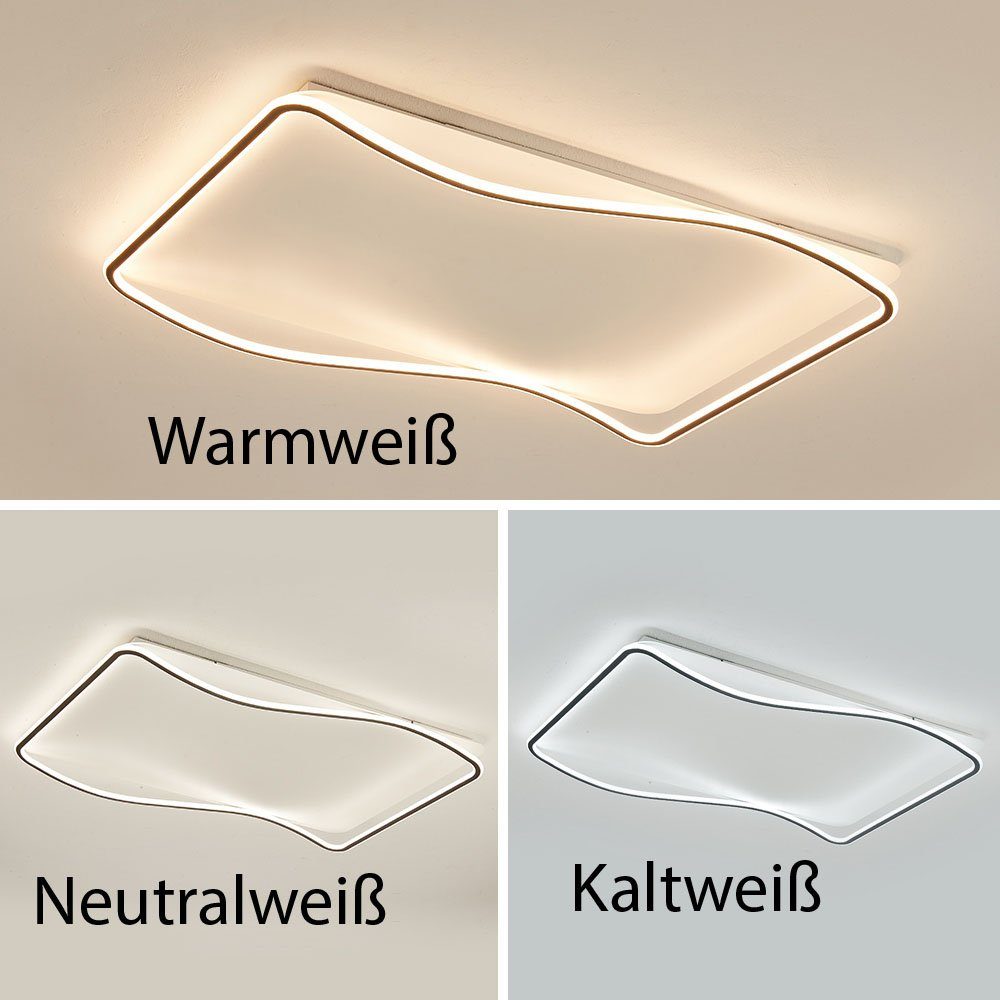 Eurotondisplay LED Deckenleuchte LED Deckenleuchte Fernbedienung Helligkeit günstig online kaufen